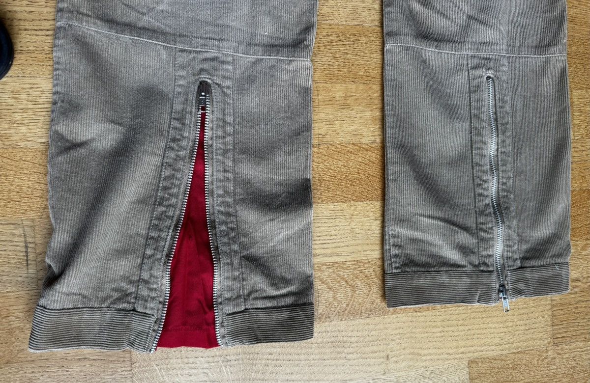 Walter Van Beirendonck NOS 1990’s Early Sabotage Contrast Corduroy Pants Size US 35 - 3 Thumbnail