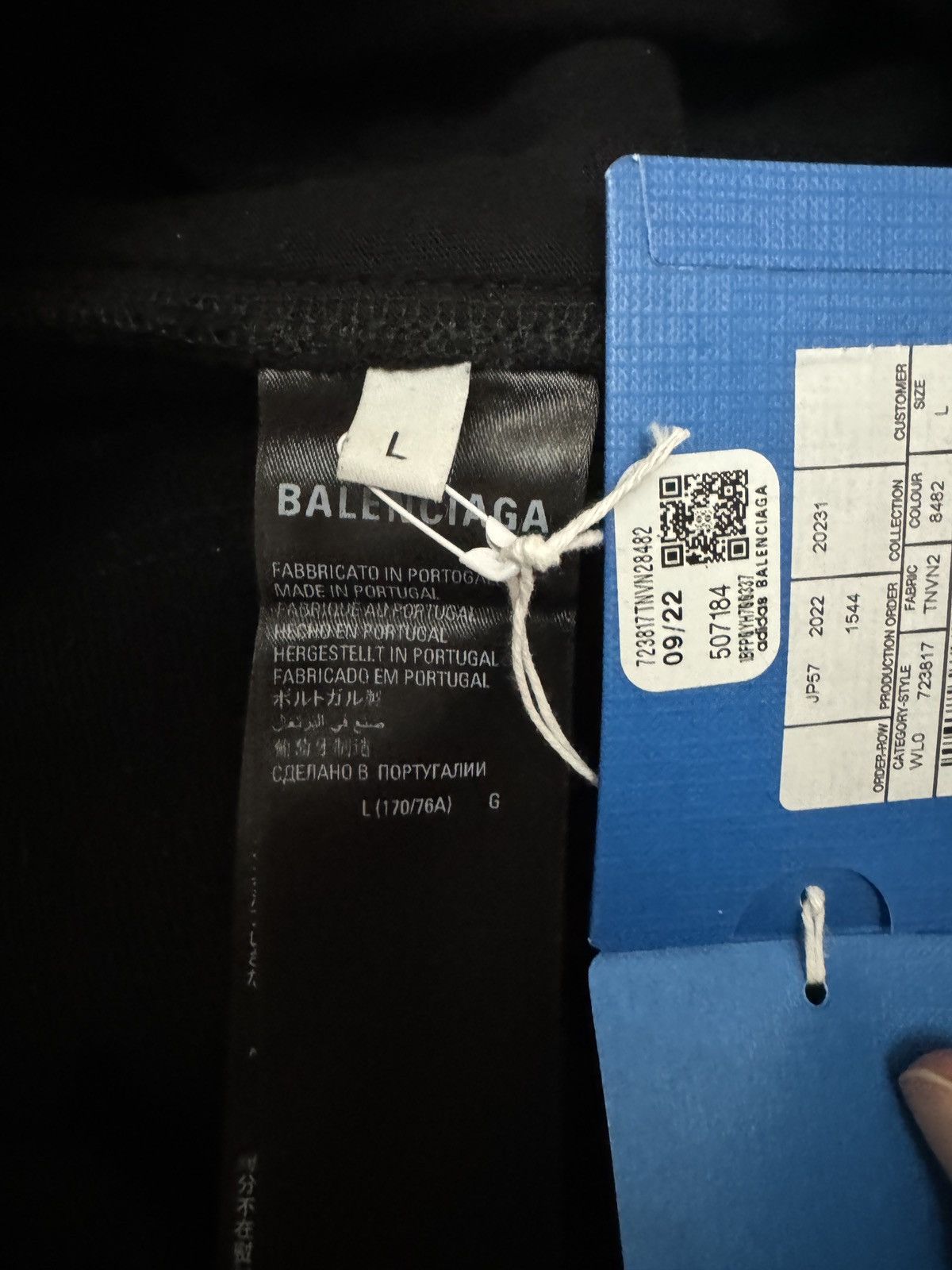 Balenciaga Balenciaga Adidas Oversized Cotton Sweatpants Sz.L Size US 34 / EU 50 - 10 Thumbnail