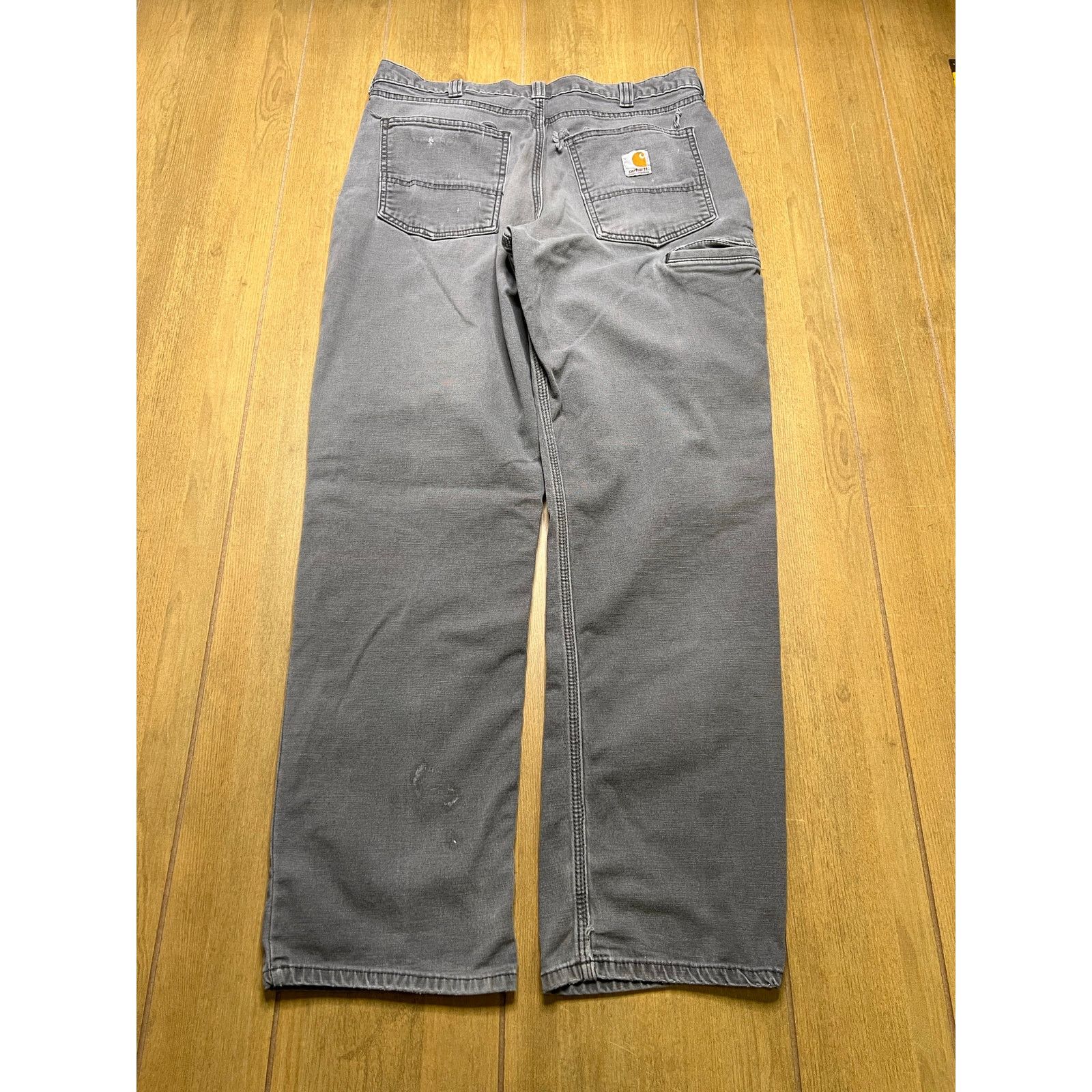 Carhartt Carhartt Pants Mens Sz 34 Gray Relaxed Fit Actual Sz 33x29 Size US 34 / EU 50 - 3 Thumbnail