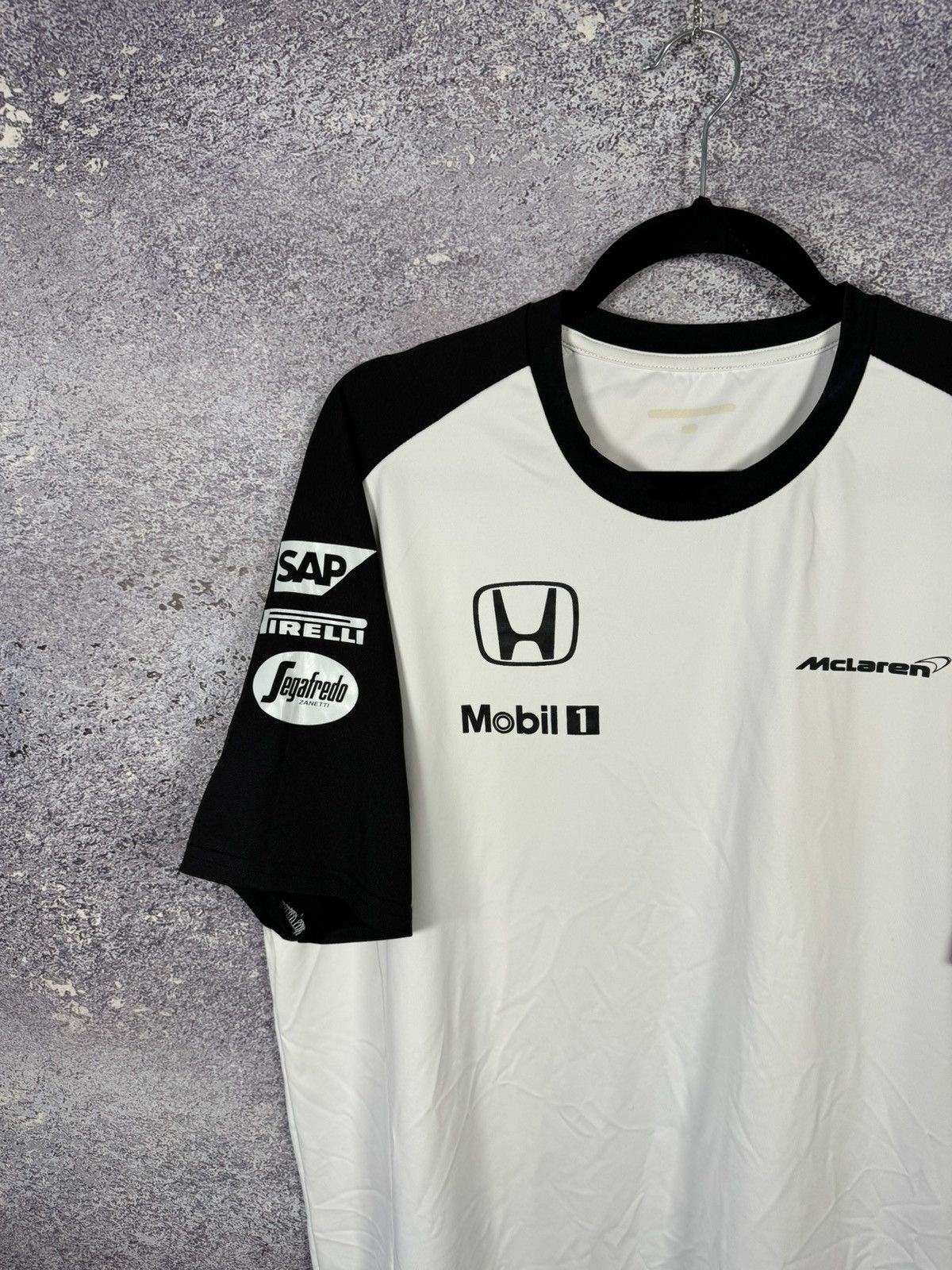Formula 1 × Honda × Malcolm McLaren McLaren Racing Team Honda F-1 Formula 1 Jersey White XL size Size US XL / EU 56 / 4 - 3 Thumbnail