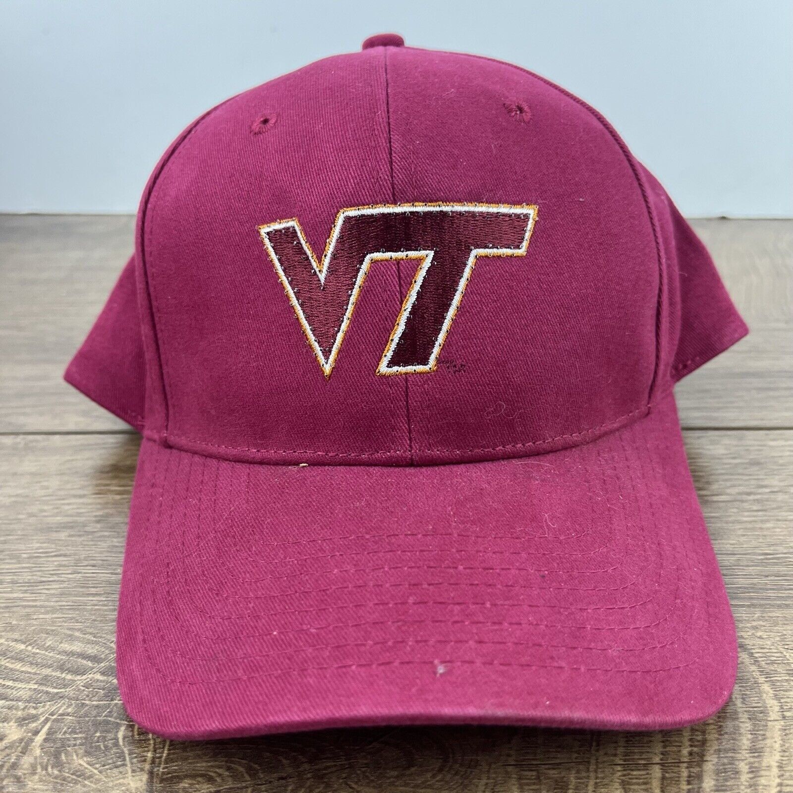 Other Virginia Tech Hokies Hat Red Cap Adjustable Tech Hokies Red Size ONE SIZE - 4 Thumbnail