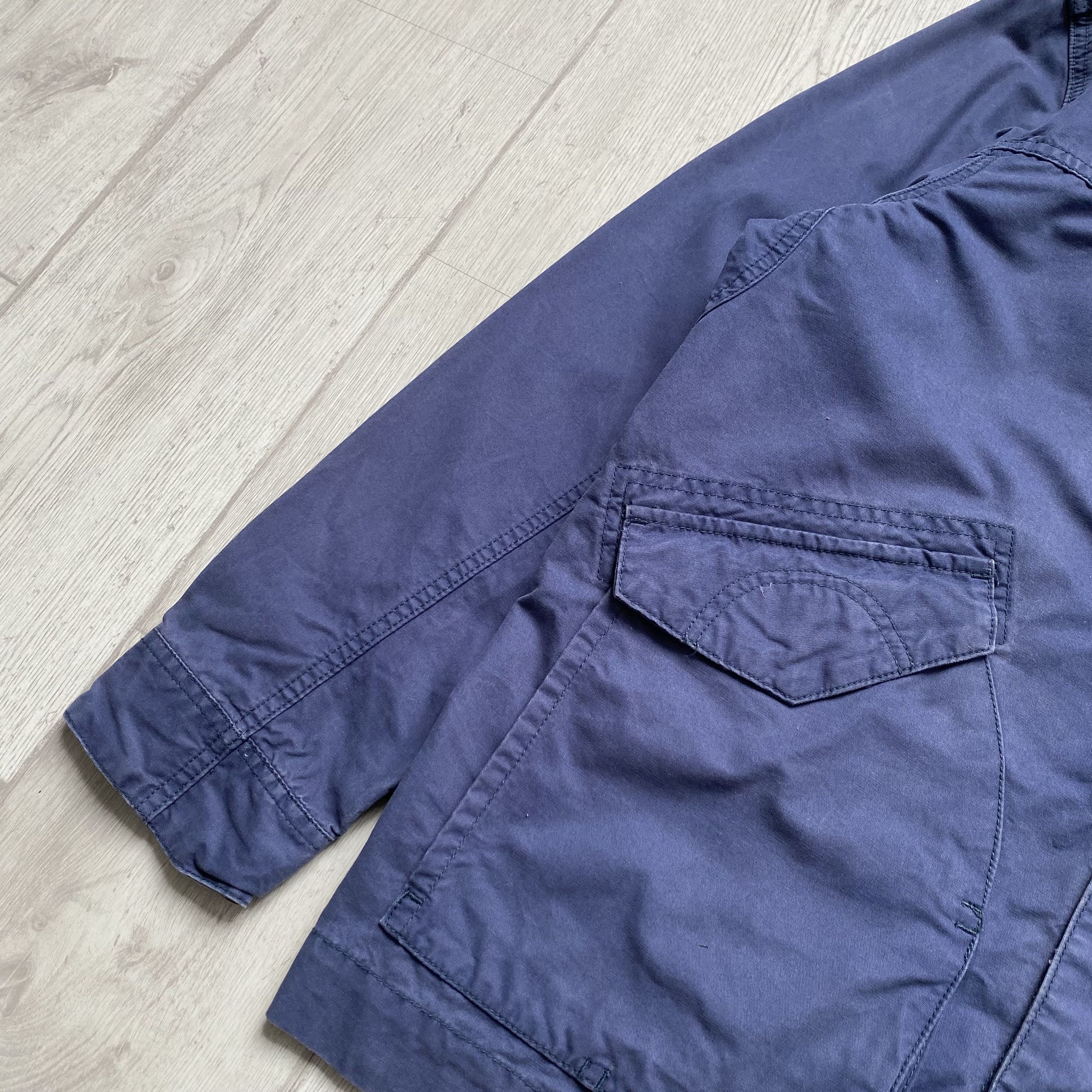 Le Laboureur Vintage 90s Faded Wrangler work jacket Sanfor French Chore Size US L / EU 52-54 / 3 - 6 Thumbnail