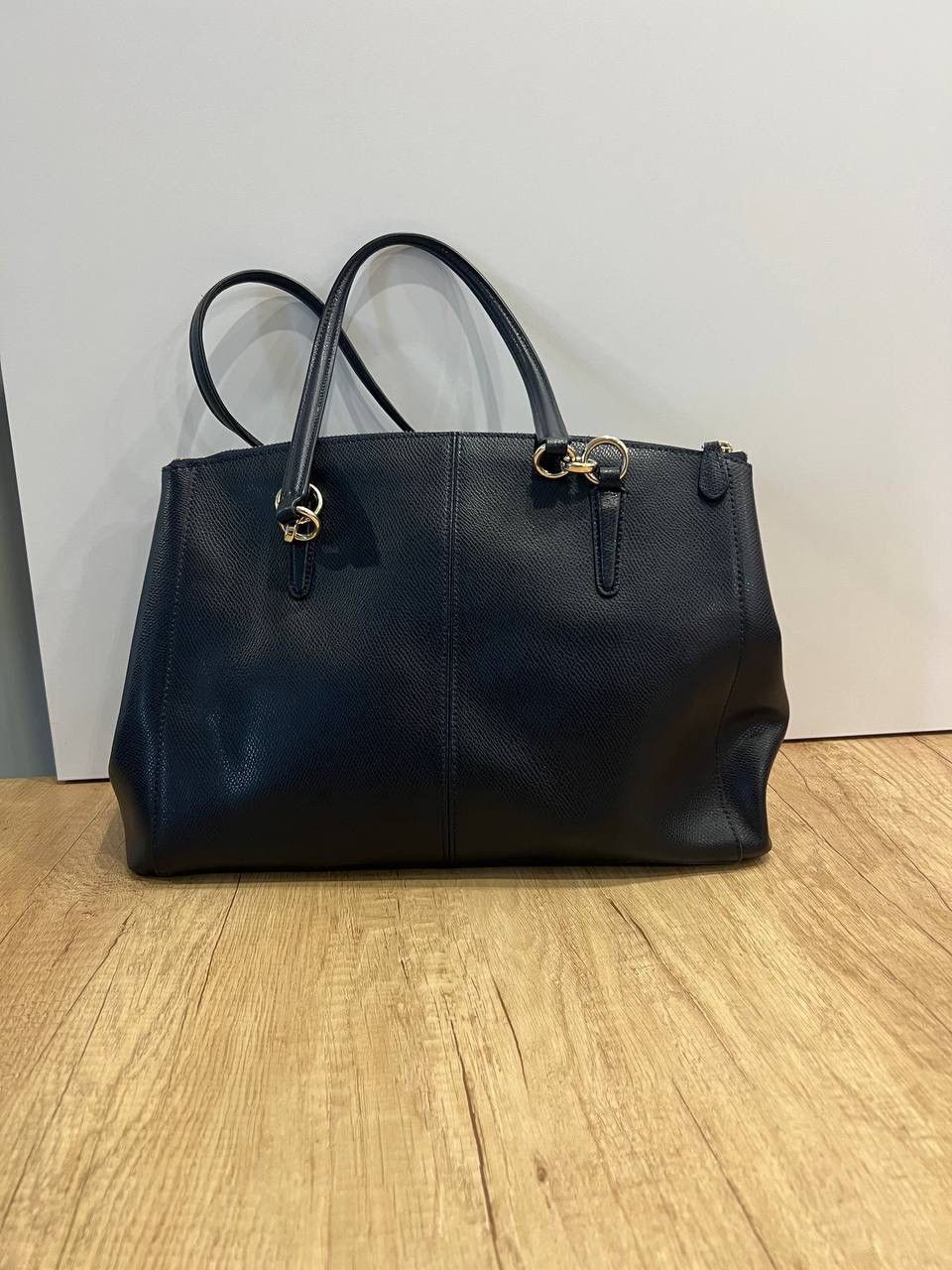 Coach Coach Black Blue Leather Large Size ONE SIZE - 13 Thumbnail