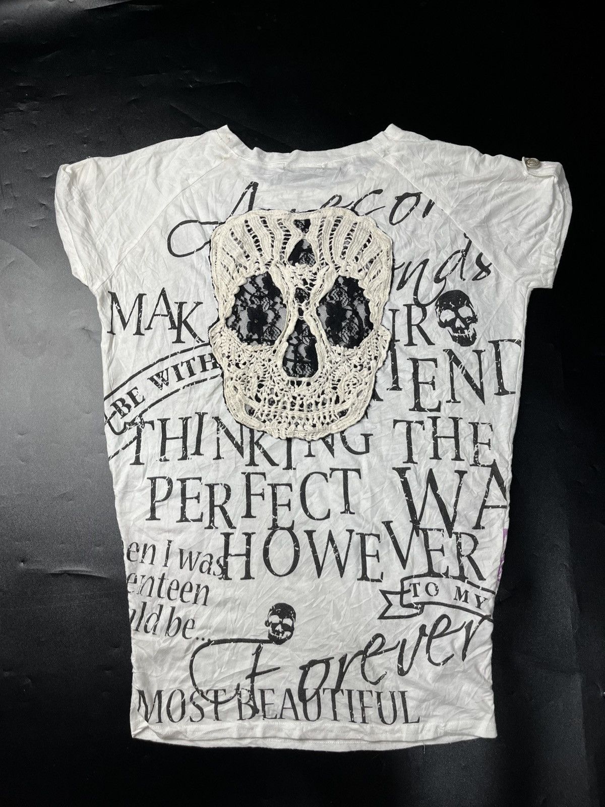Japanese Brand Japanese Lazy Daisy Big Skulls and cross Size US L / EU 52-54 / 3 - 1 Thumbnail