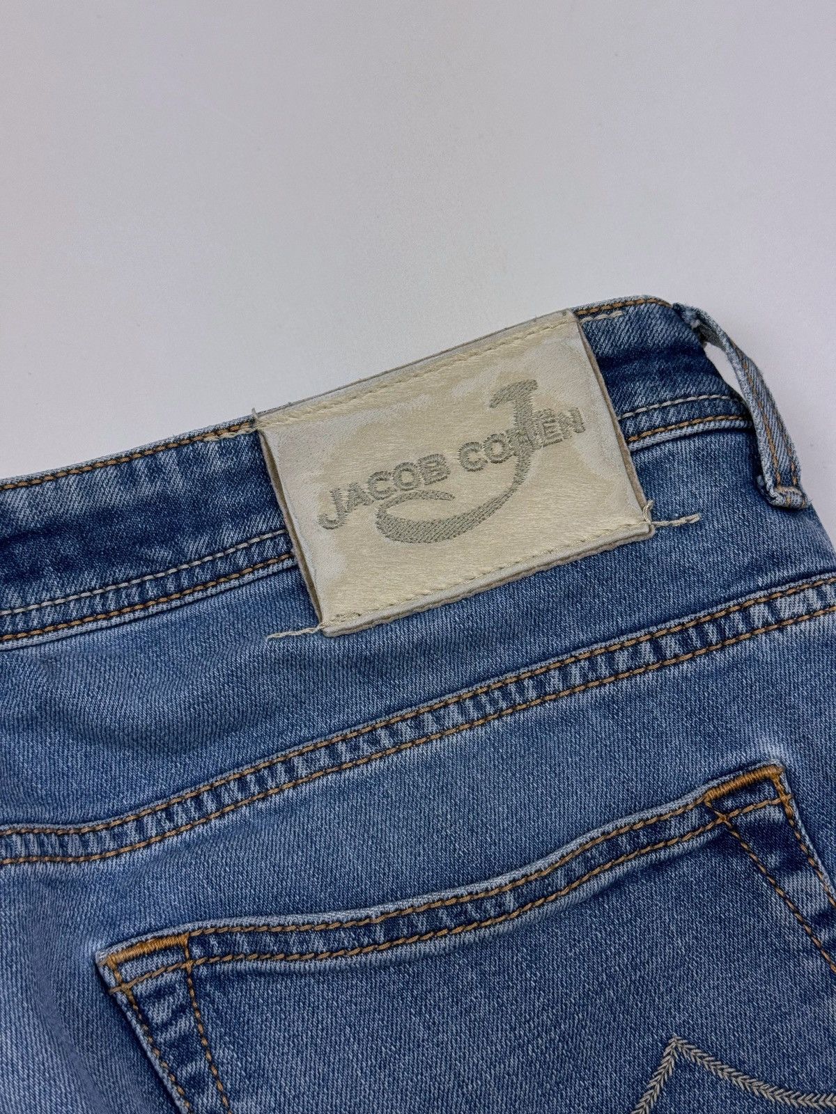 Jacob Cohen Distressed Jacob Cohen Washed Denim Jeans Made in Italy Size US 36 / EU 52 - 16 Thumbnail