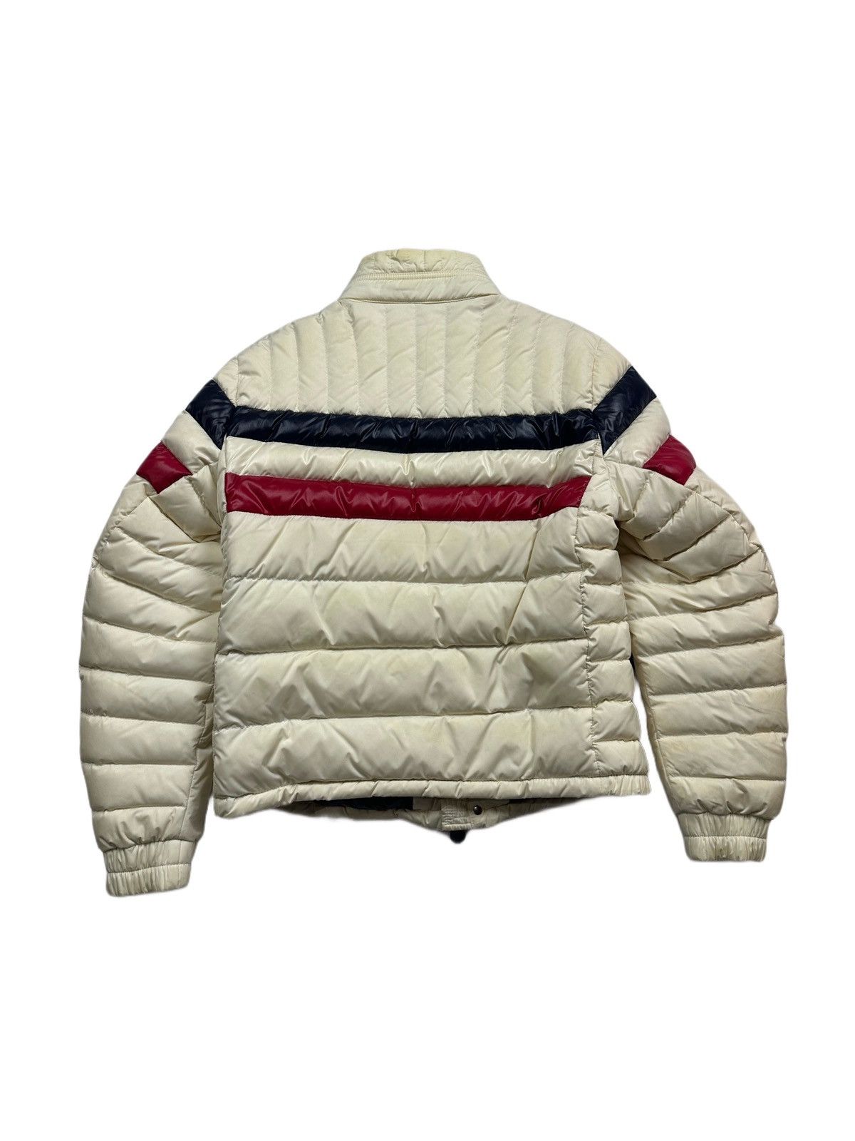 Moncler striped technical menuire sport jacket best sale