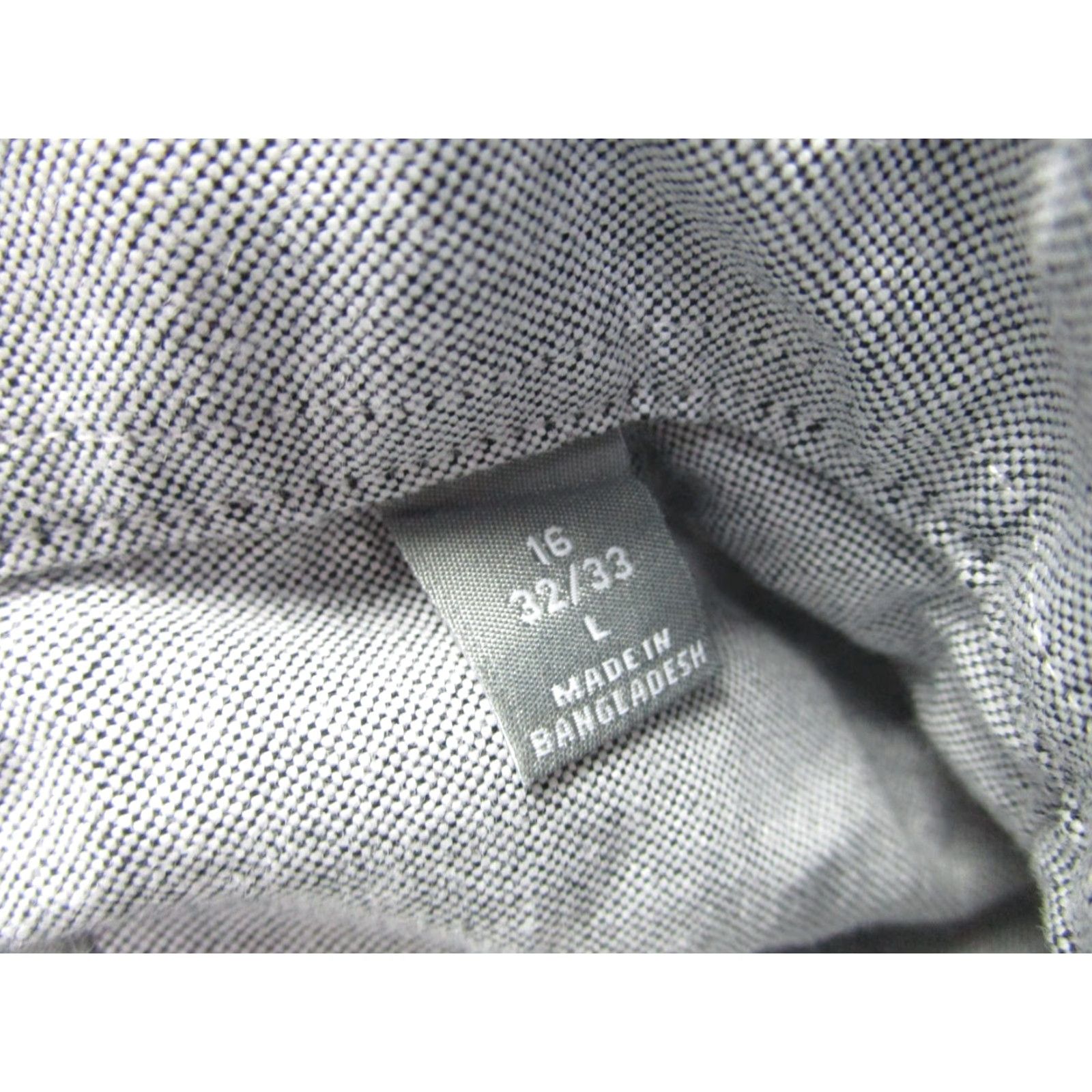 Michael Kors Michael Kors Shirt Mens Large Gray Slim 16 32/33 Oxford Casual Button-Up Size US L / EU 52-54 / 3 - 6 Thumbnail