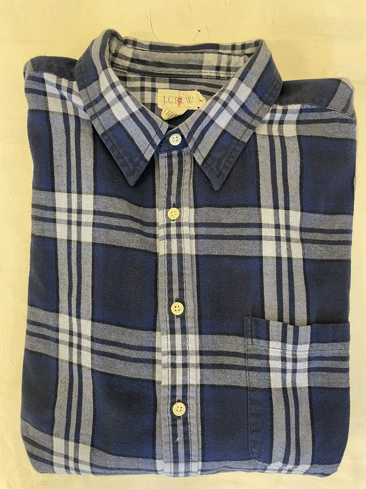 J.Crew × Vintage Vintage Cotton Flannel Shirt Size US XL / EU 56 / 4 - 5 Thumbnail