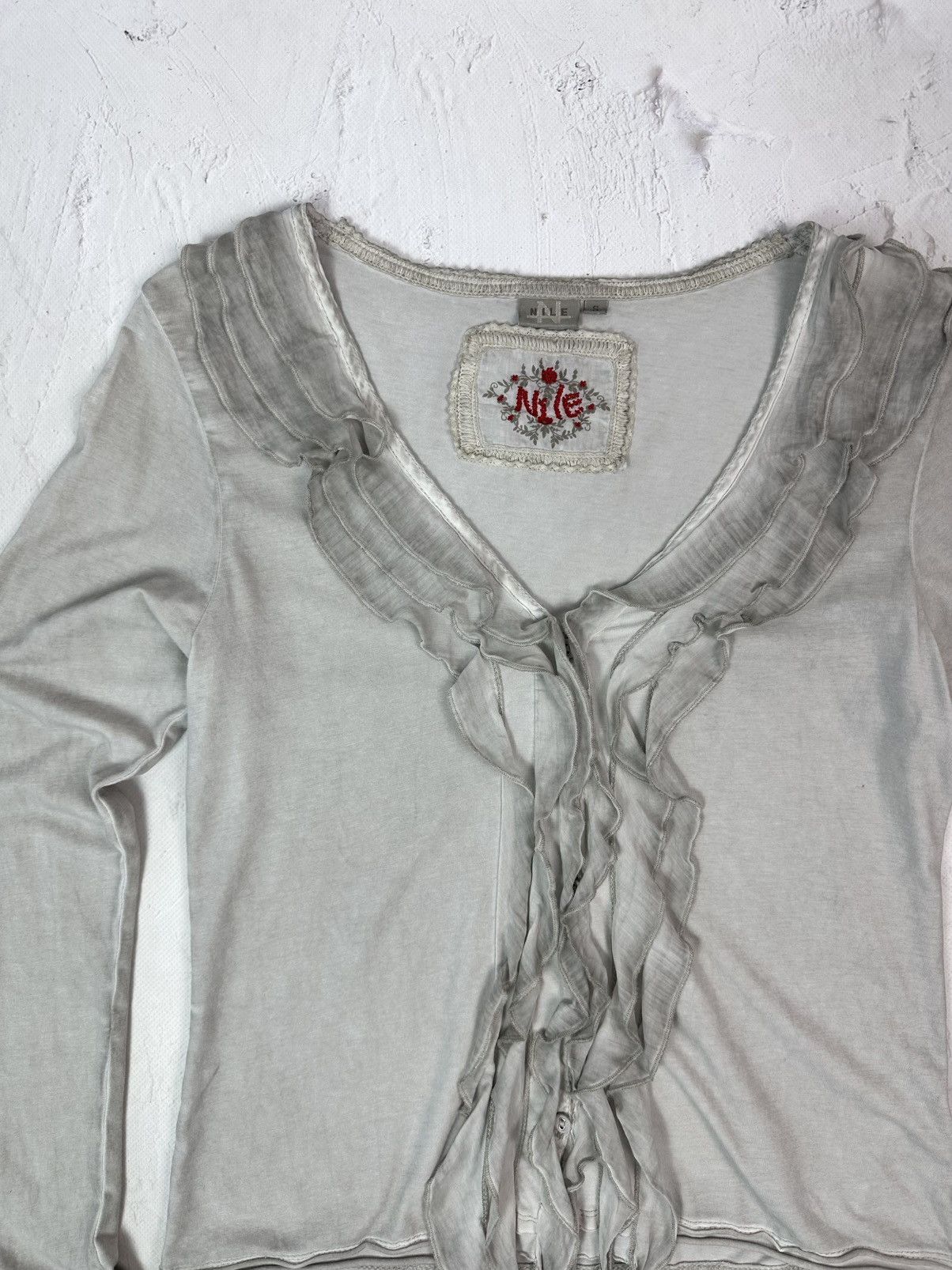 Vintage Y2K Vintage Washed Jumper Size S / US 4 / IT 40 - 2 Thumbnail