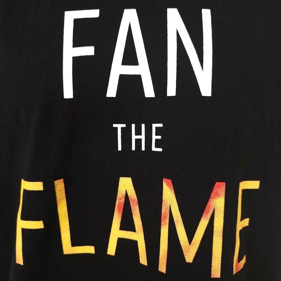 Los Angeles Apparel Fan The Flame T Shirt Mens Size Medium Black Made In USA Los Angeles Apparel Crew Neck Short Sleeve Cotton Streetwear Size US M / EU 48-50 / 2 - 3 Thumbnail