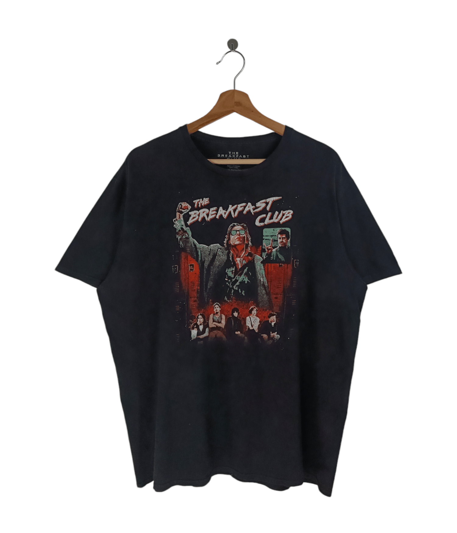 Other VINTAGE FADED THE BREAKFAST CLUB MOVIE TEE classic rom com Size US L / EU 52-54 / 3 - 1 Thumbnail
