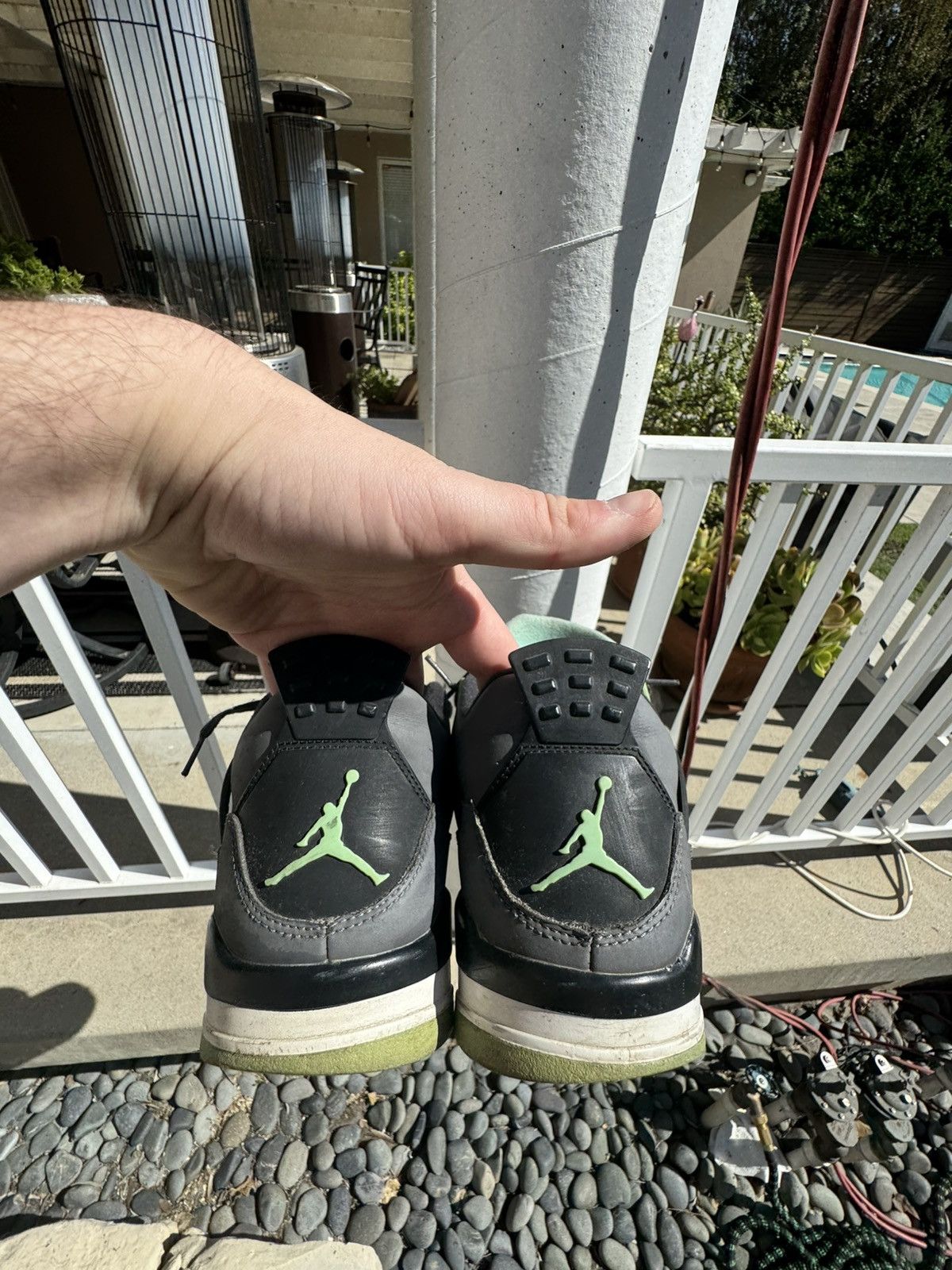 Jordan Brand Jordan 4 Green Glow Size US 12 / EU 45 - 7 Thumbnail