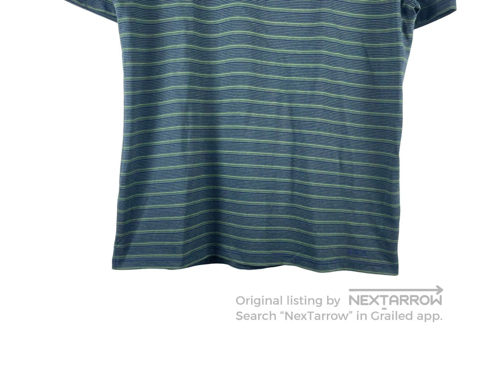 A.P.C. A.P.C Striped Short Sleeve Size US XL / EU 56 / 4 - 4 Thumbnail