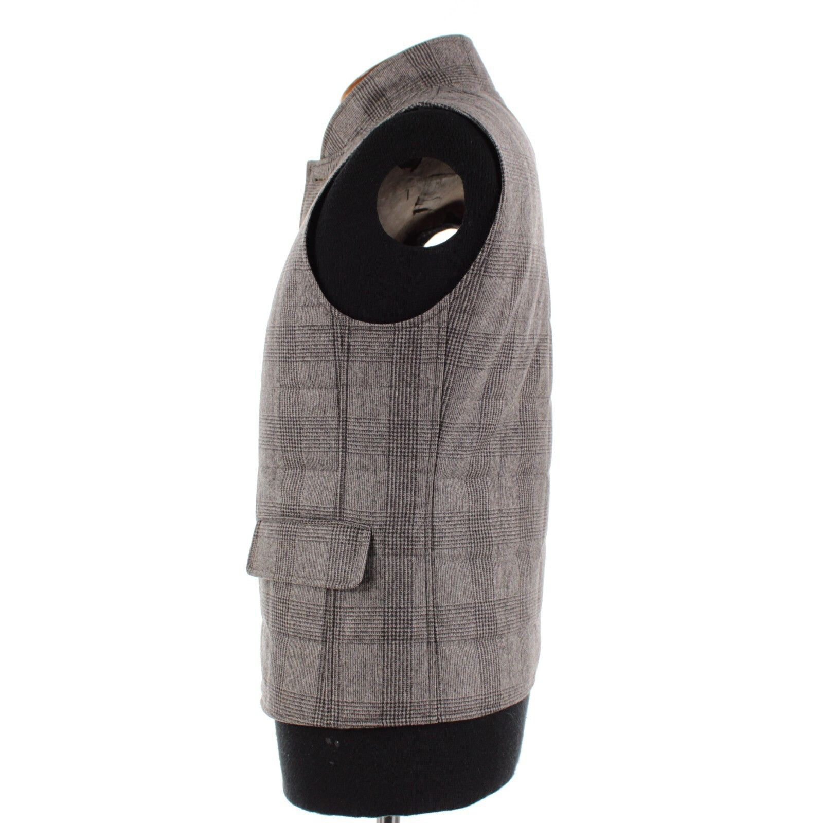 Luciano Barbera Luciano Barbera Vest Size S US In Beige Wool Size US S / EU 44-46 / 1 - 3 Thumbnail