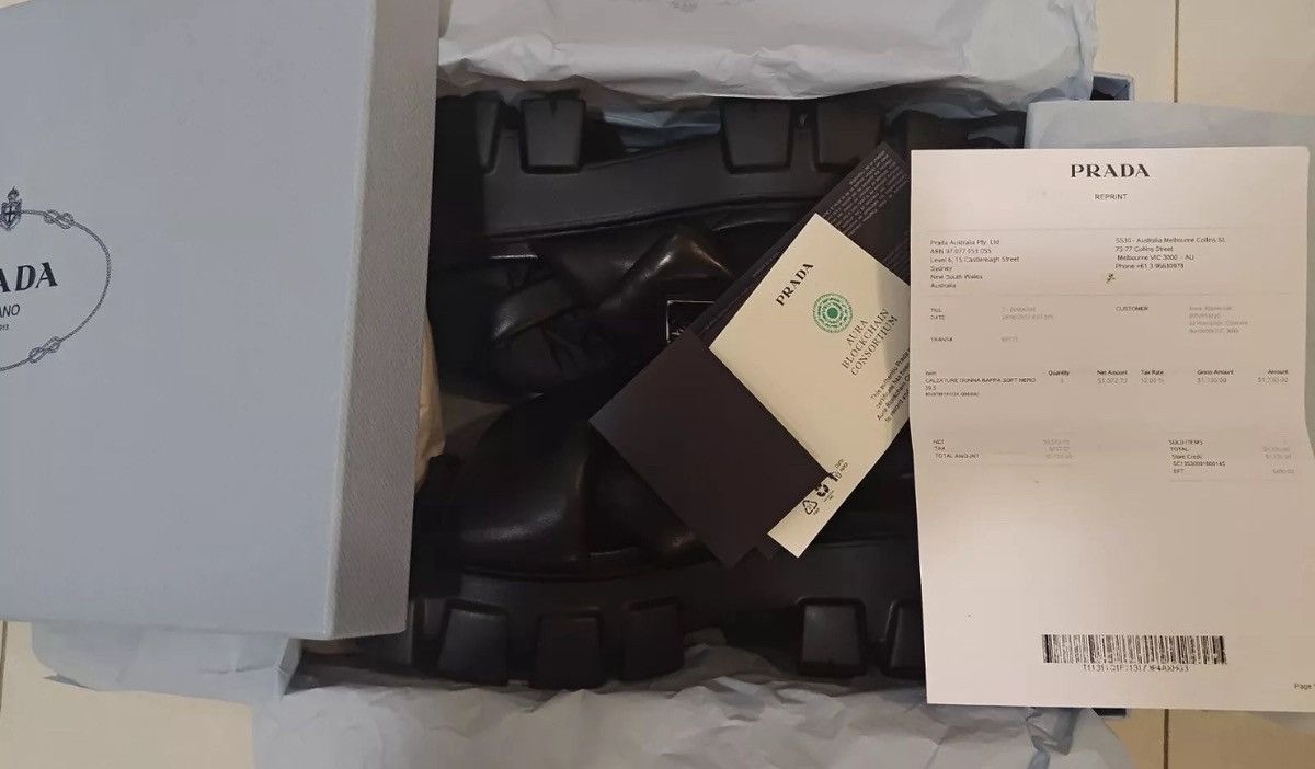 Prada Prada monolith sandals Size US 8.5 / IT 38.5 - 5 Thumbnail
