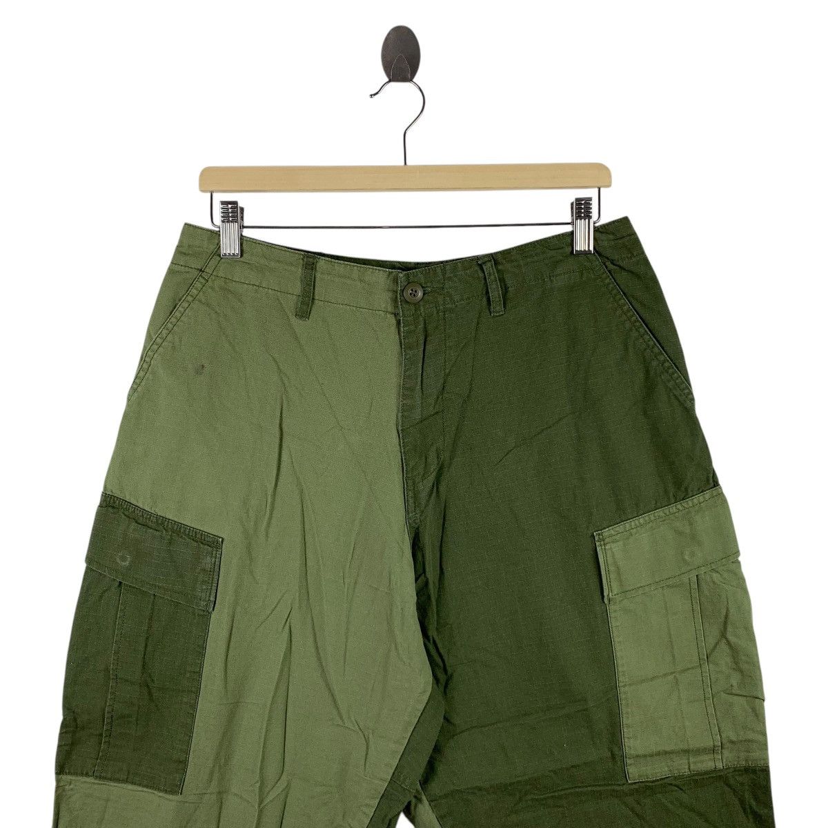 Other HINSON GARMENT Two tone ripstop cargo pants Size US 31 - 2 Thumbnail