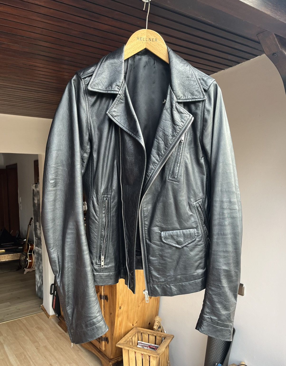 Rick Owens Rick Owens Stooges Lamb Leather Jacket Size US S / EU 44-46 / 1 - 1 Thumbnail