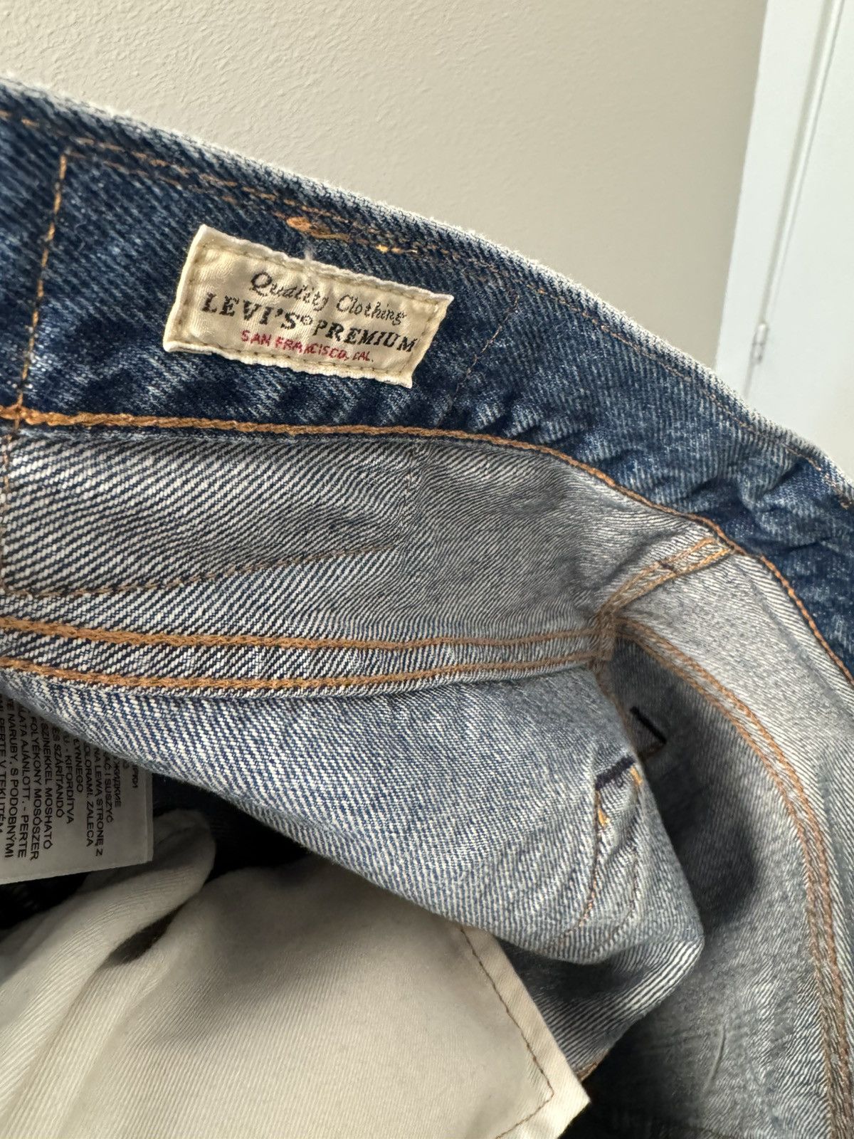 Levi's Levis 501 Premium Paint Splatter sizs 34x34 Size US 34 / EU 50 - 6 Thumbnail
