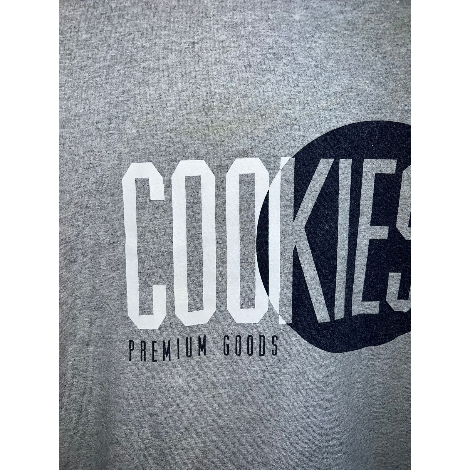 Cookies Cookies Shirt Premium Goods Gray Graphic Tee X-Large Stained Size US XL / EU 56 / 4 - 3 Thumbnail