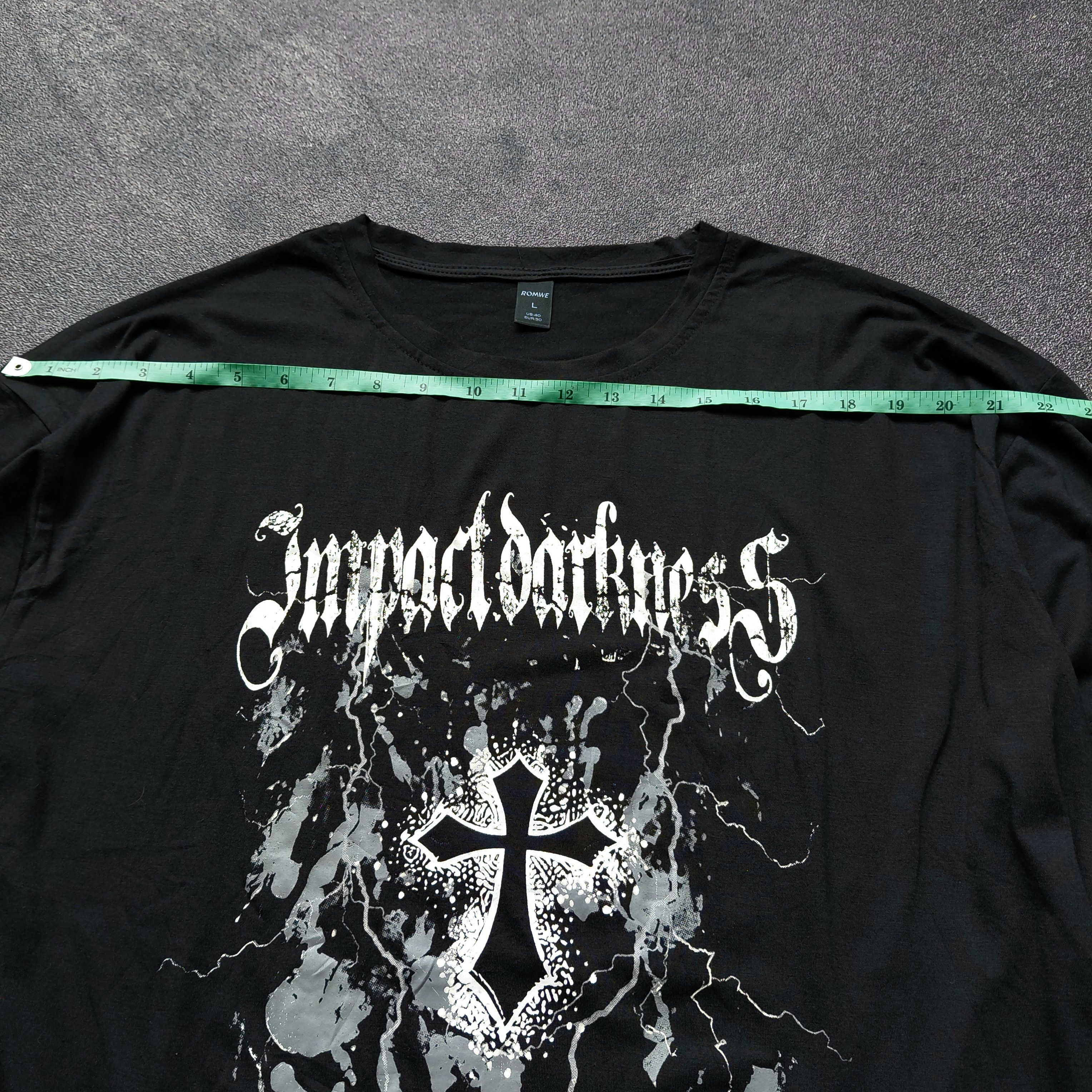 Japanese Brand Romwe Impactdarkness L/S Shirt Size US L / EU 52-54 / 3 - 9 Thumbnail