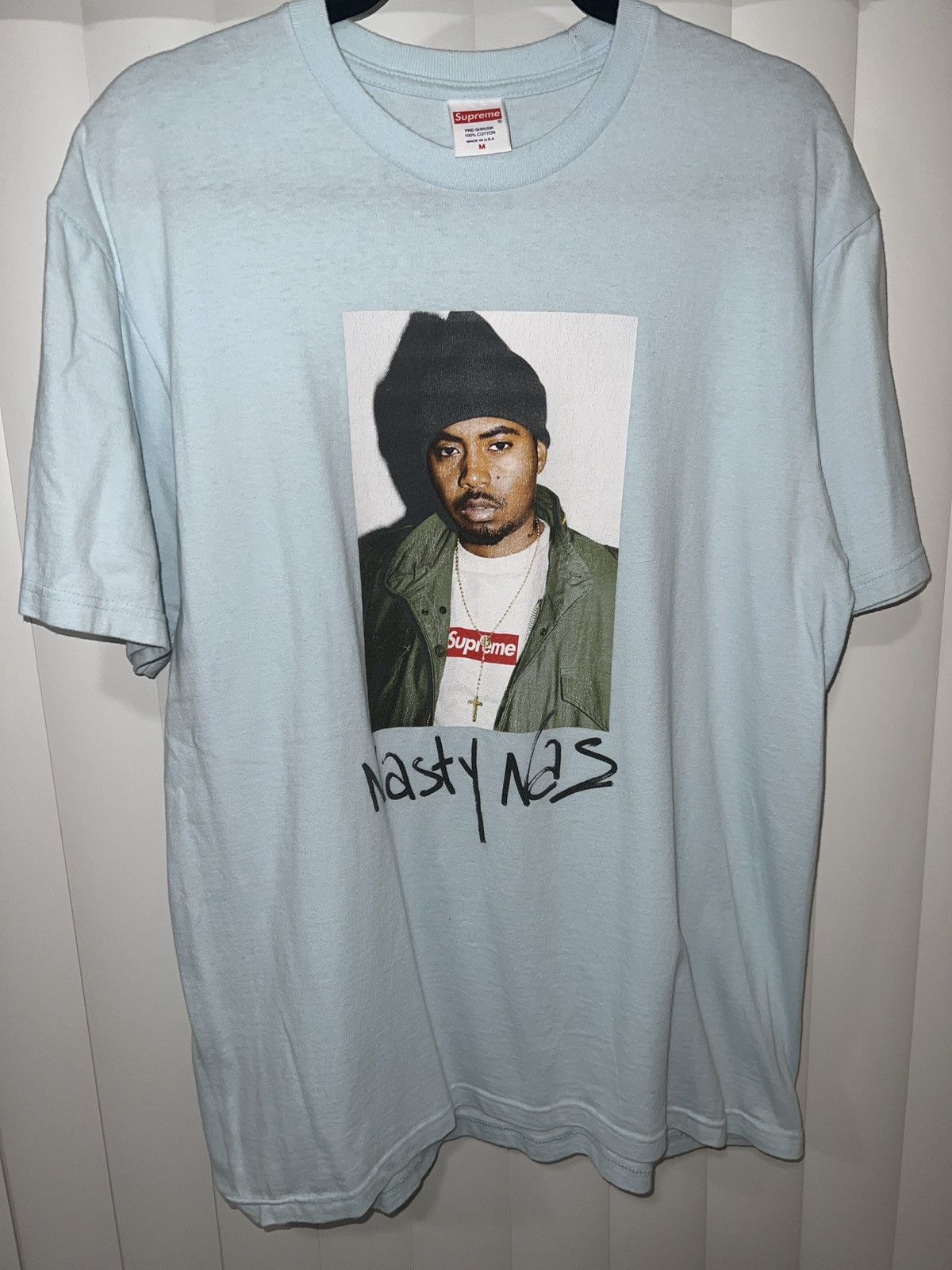 Nas × Supreme Supreme Nas Collab Size US M / EU 48-50 / 2 - 1 Thumbnail