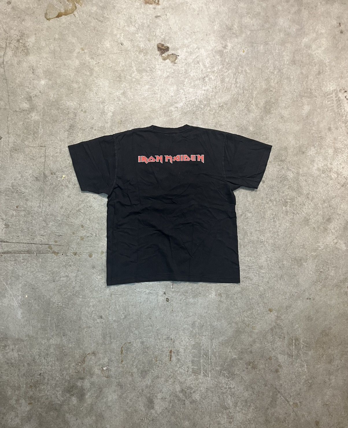 Iron Maiden Iron Maiden 90's Center Graphic Heavy Metal Rock Band Tee Size US L / EU 52-54 / 3 - 3 Thumbnail