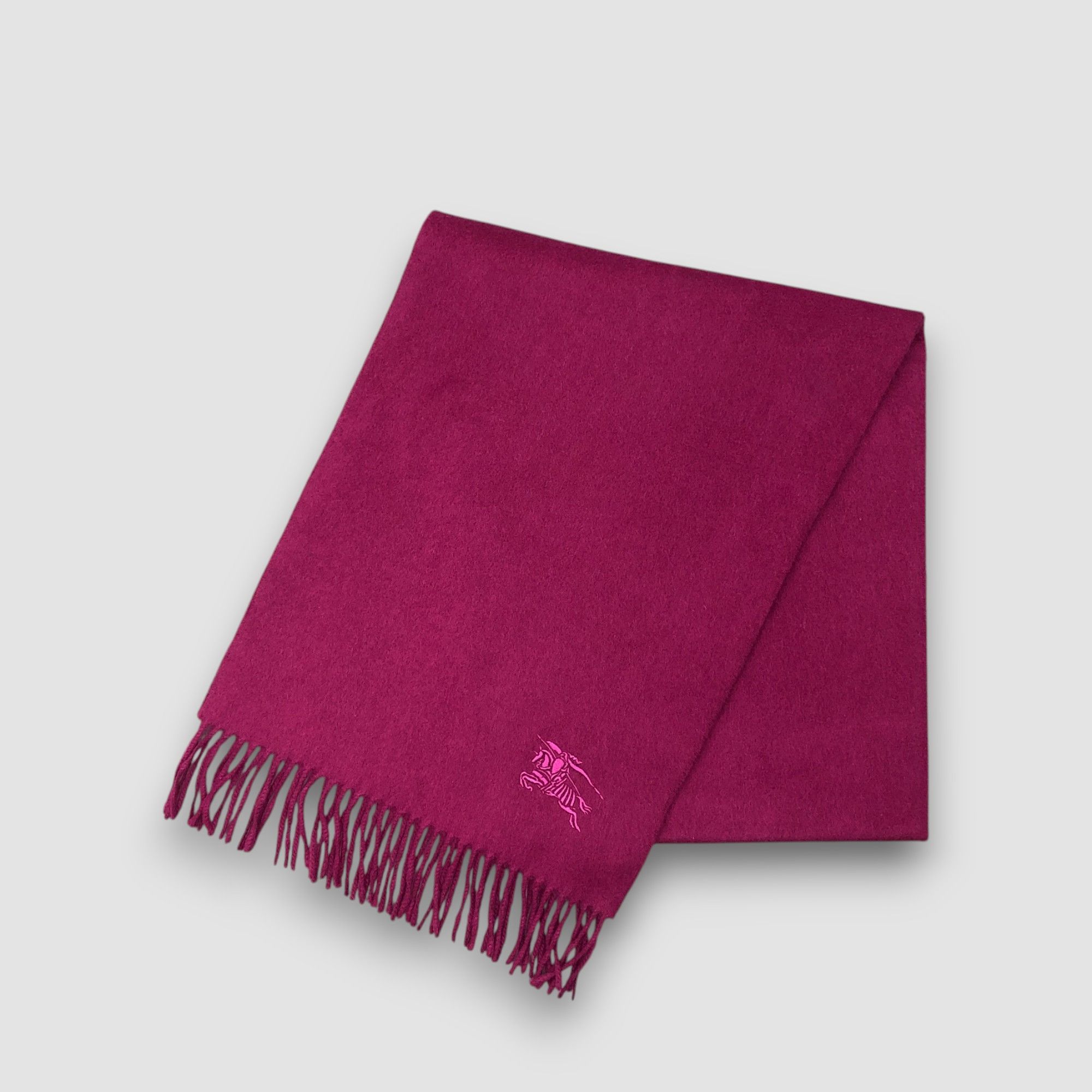 Burberry Vintage Burberry Scarf Muffler Wool Cashmere Winter Scarves Size ONE SIZE - 2 Thumbnail