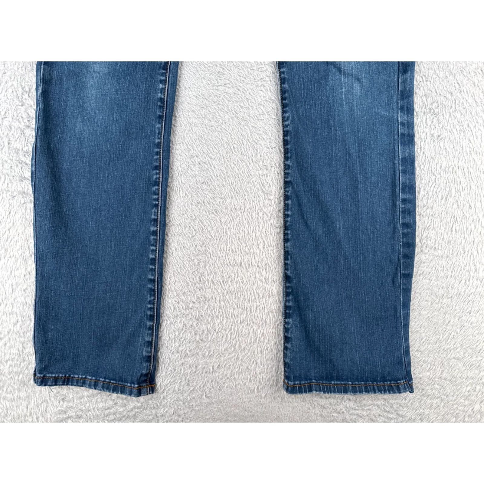 Vintage VINTAGE VIGOSS Women's Jeans 30x32 Blue Denim Straight Leg Cotton Blend Low Rise Regular Fit 10 Size 32" / US 10 / IT 46 - 2 Thumbnail