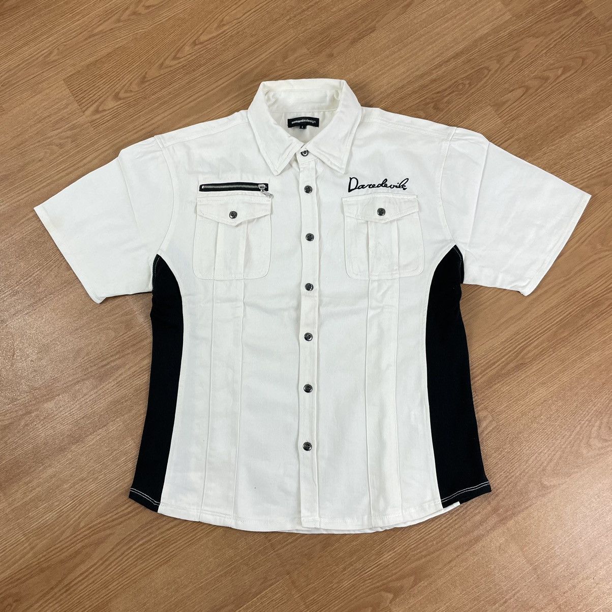 14th Addiction × Japanese Brand × Le Grande Bleu (L.G.B.) Semantic Design Work Shirt Bondage LGB Style ifsixwasnine Size US M / EU 48-50 / 2 - 1 Thumbnail