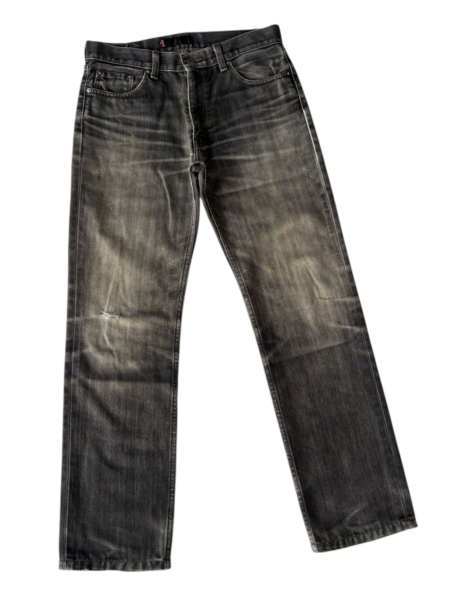 Kapital × Levi's × Undercover Vintage Levis Red Tab Black Faded Distressed Denim Size US 31 - 3 Thumbnail
