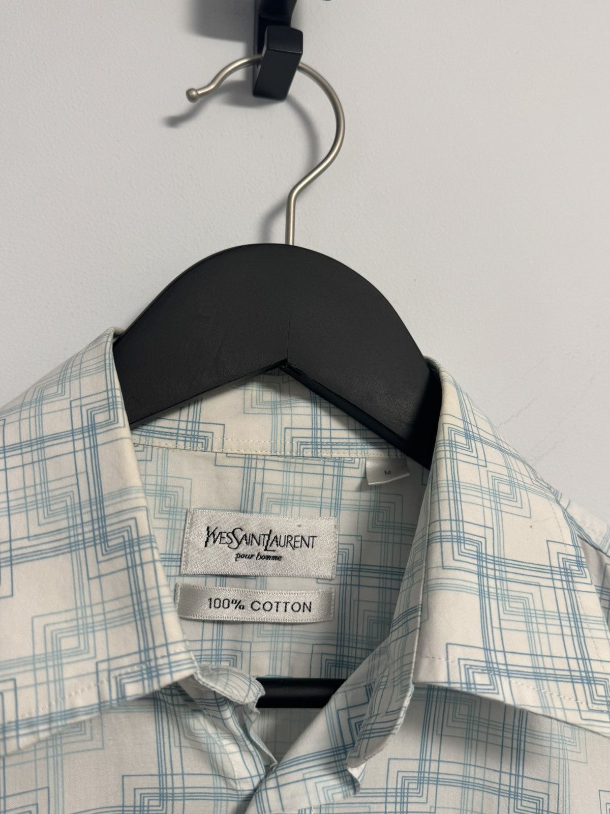 Yves Saint Laurent Yves Saint Laurent Button Up T-Shirt Luxury Size US M / EU 48-50 / 2 - 10 Thumbnail