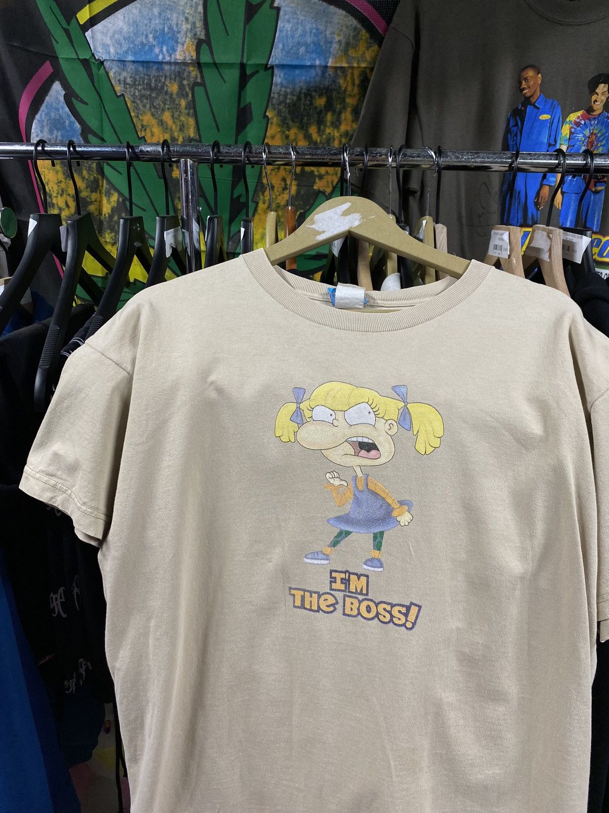 Nickelodeon × Vintage 90’s Vintage Rugrats Nickelodeon Angelica Tee Shirt Large Size US L / EU 52-54 / 3 - 3 Thumbnail