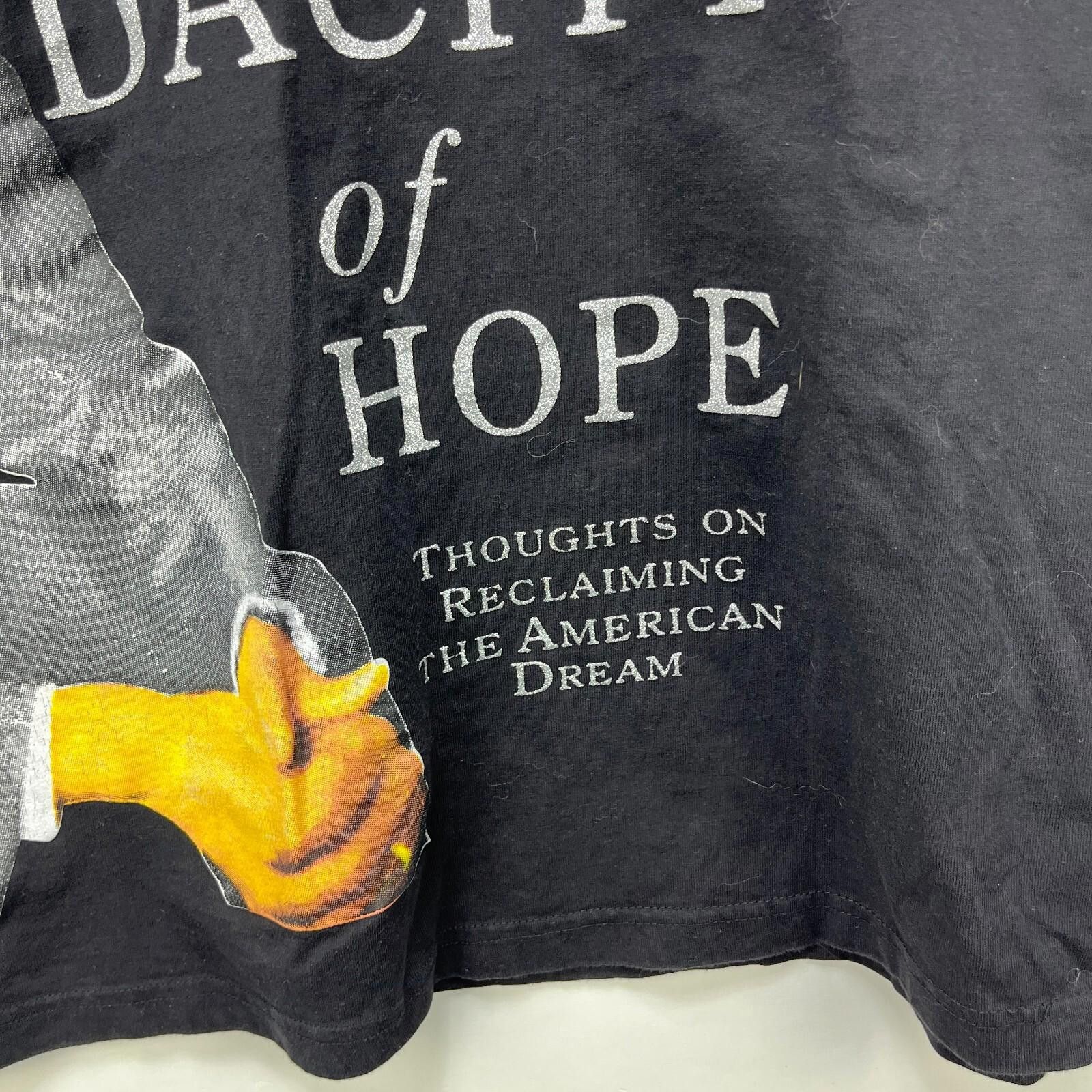 Vintage Vintage Y2K Barack Obama Dreams Come True T-Shirt 2XL Size US XXL / EU 58 / 5 - 4 Thumbnail