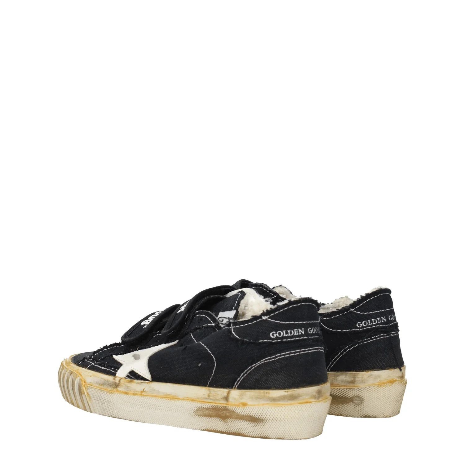 Golden Goose o1w1db10625 Old School Sneakers in Black/White Size US 12 / EU 45 - 2 Thumbnail
