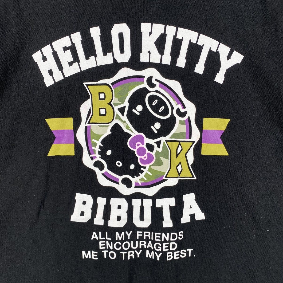 Japanese Brand Buden Shouten HELLO KITTY x BIBUTA Cartoon Graphic Tee Shirt Size US L / EU 52-54 / 3 - 2 Thumbnail