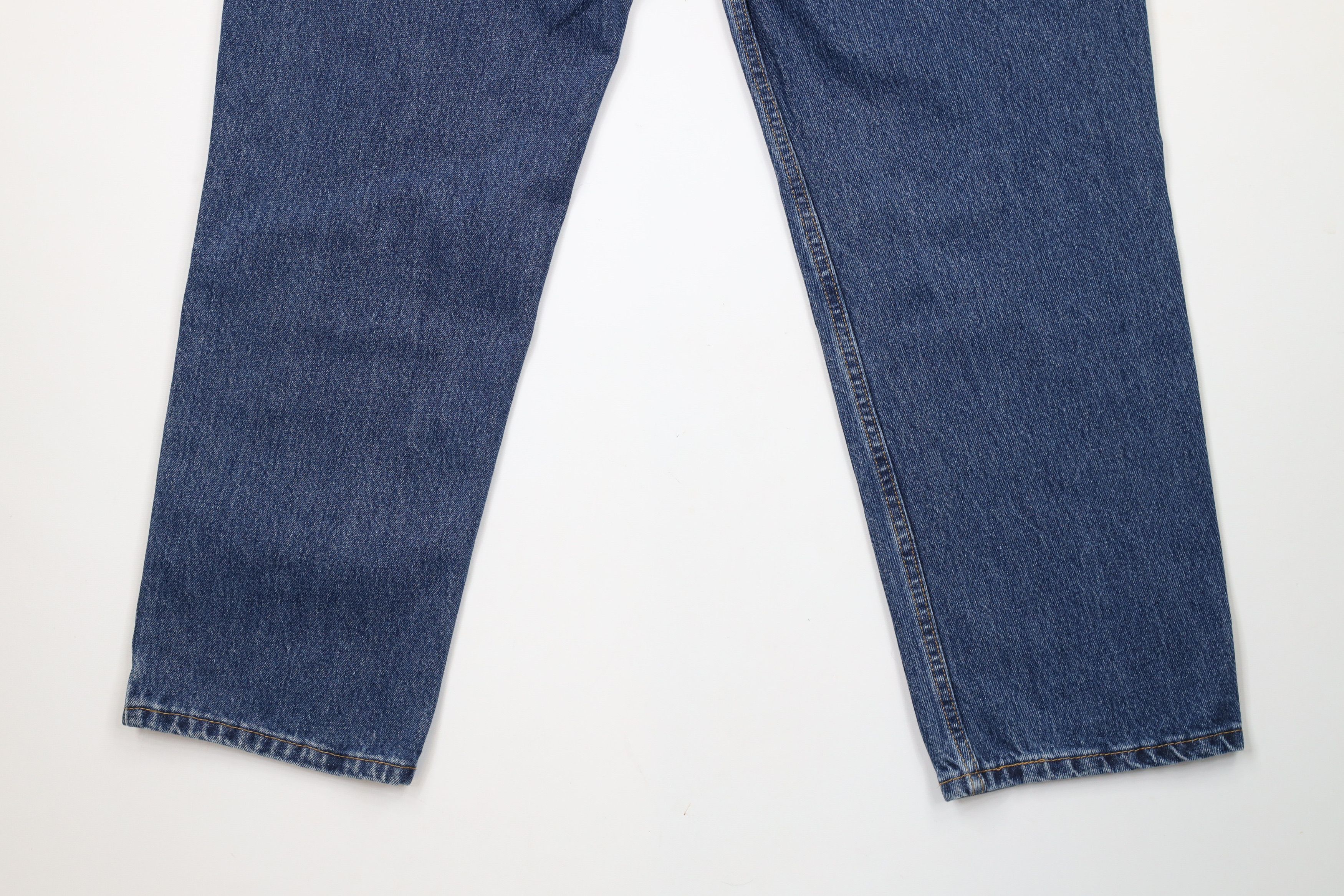 Levi's × Vintage Vintage Y2K Levis 550 Relaxed Fit Denim Jeans Blue Cotton Size US 36 / EU 52 - 10 Thumbnail