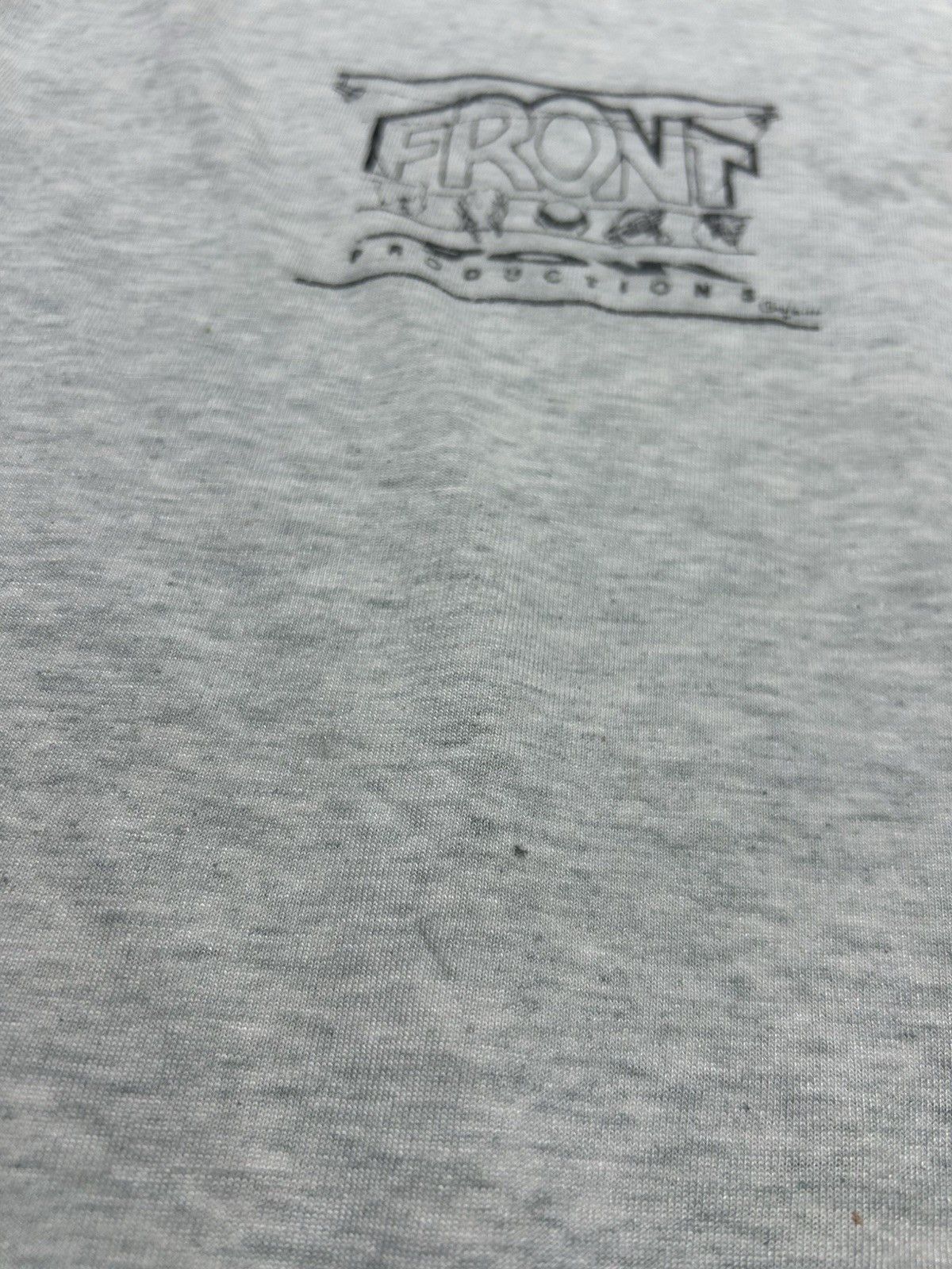 Vintage Vtg 90s t shirt front row productions distress paper thin XL Size US XL / EU 56 / 4 - 15 Thumbnail