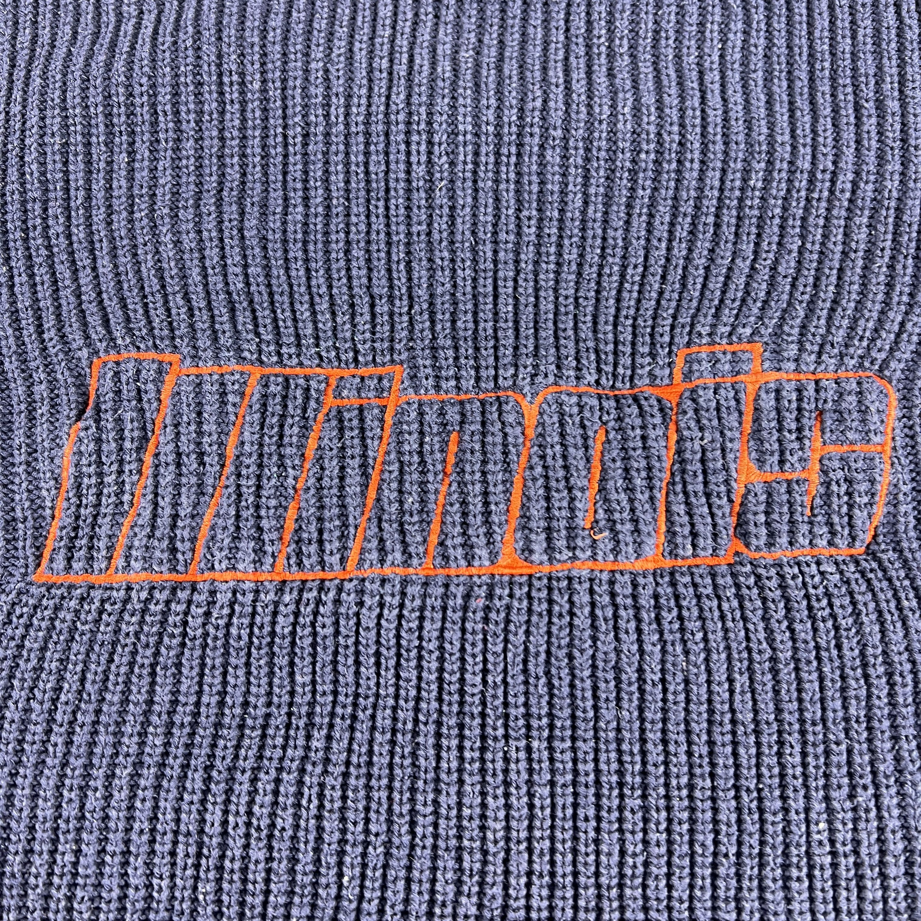 NCAA × Vintage VTG 90s Illinois Fighting Illini Knit Sweater USA Made Size US S / EU 44-46 / 1 - 2 Thumbnail