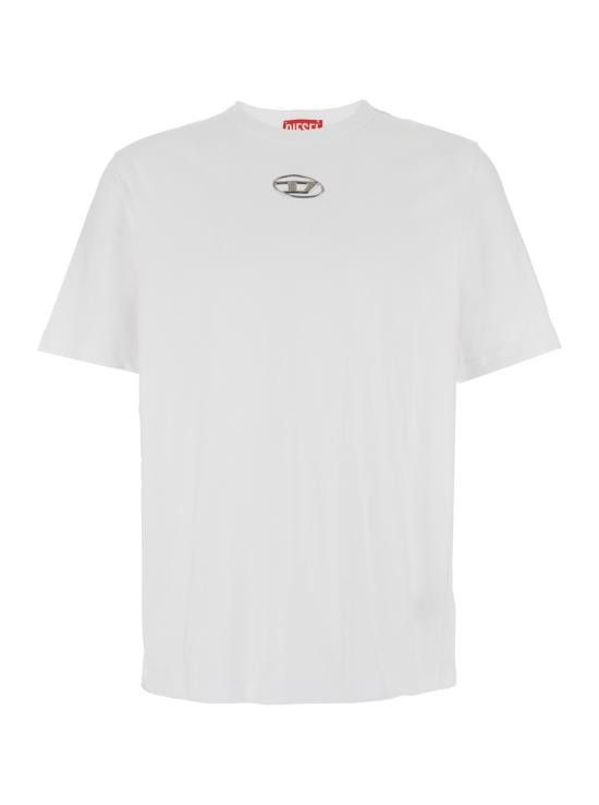 Diesel DIESEL Men Tops A178800CLBR100 White Size US L / EU 52-54 / 3 - 1 Thumbnail