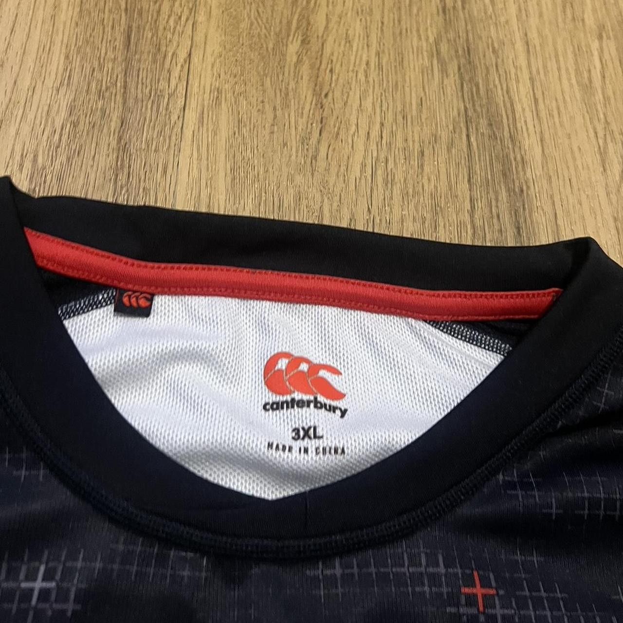 Canterbury of New Zealand England Rugby 2016/17 black jersey #rugby #sportswear Size US XXL / EU 58 / 5 - 4 Thumbnail