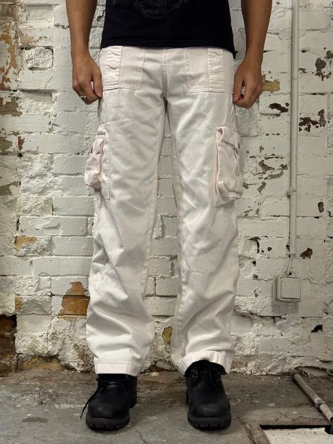 Dolce & Gabbana SS2003 Dolce & Gabbana Pink Multi-Pocket Cargo Pants Size US 31 - 3 Thumbnail