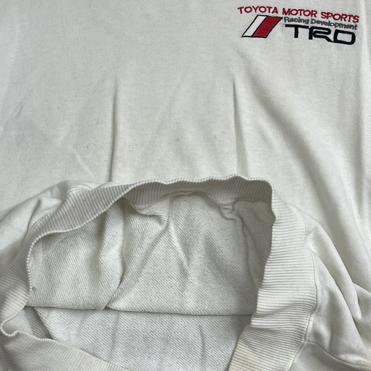 Vintage Vintage 1990s TRD Toyota Racing Development Sweater Size US XL / EU 56 / 4 - 17 Thumbnail