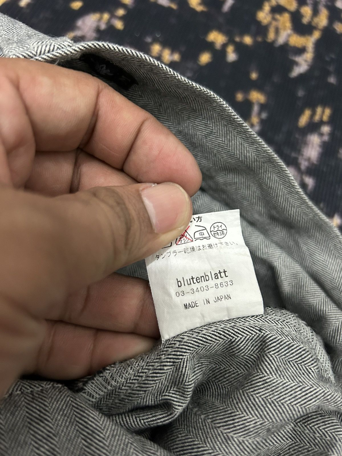 Tornado Mart Japanese Brand Blutenblatt Cross Button Flare Pants Size US 32 / EU 48 - 18 Thumbnail