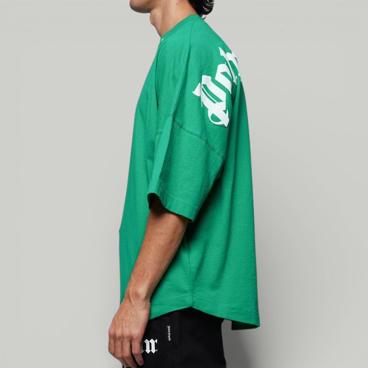 Palm Angels Palm Angels Forest Green Logo T-shirt *NEW* Size US XL / EU 56 / 4 - 8 Thumbnail