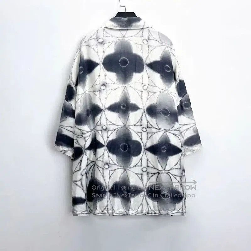 Louis Vuitton Louis Vuitton Short Sleeve Silk Shirt for Men . Size US XXL / EU 58 / 5 - 2 Thumbnail