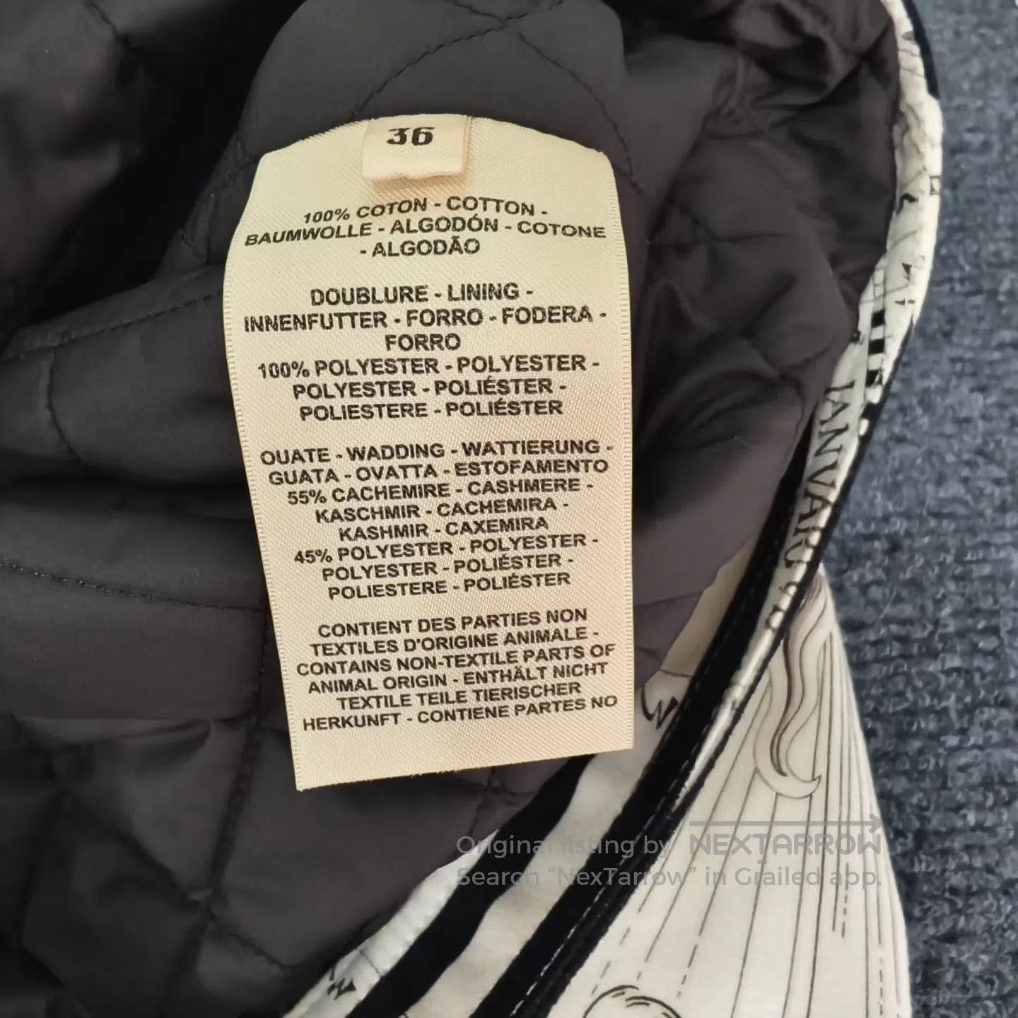 Hermes Hermes Constellation Zip-Up Jacket| Size XS / US 0-2 / IT 36-38 - 4 Thumbnail