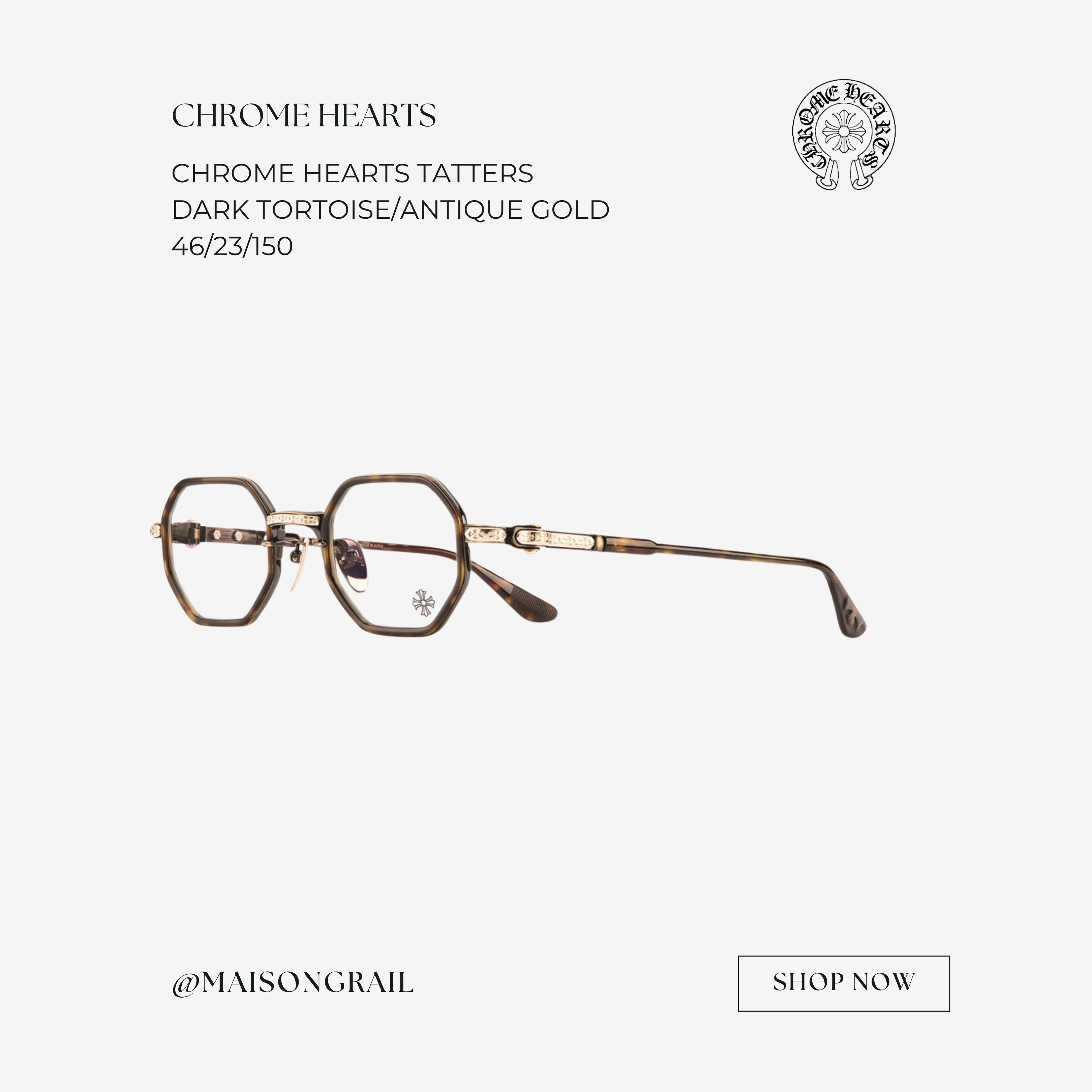 Chrome Hearts CHROME HEARTS TATTERS EYEGLASSES Size ONE SIZE - 1 Thumbnail