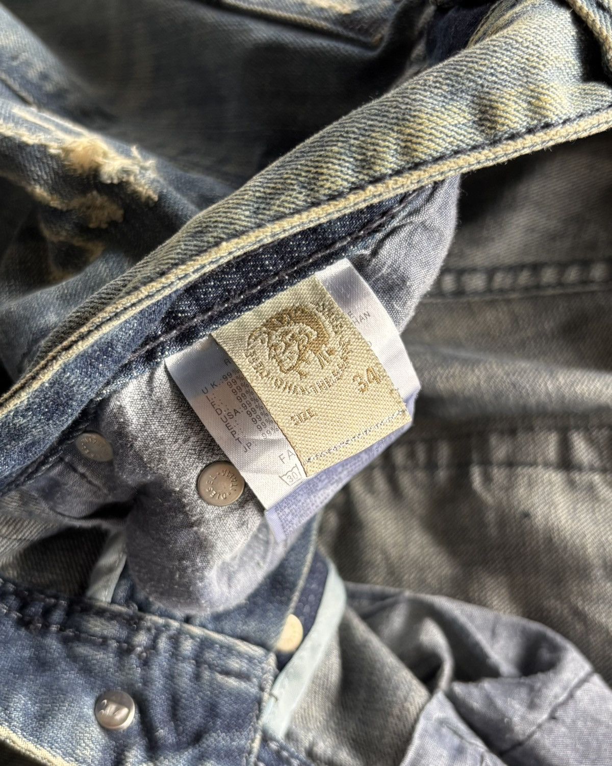 Diesel Diesel Lhela Denim Pants Size US 34 / EU 50 - 5 Thumbnail