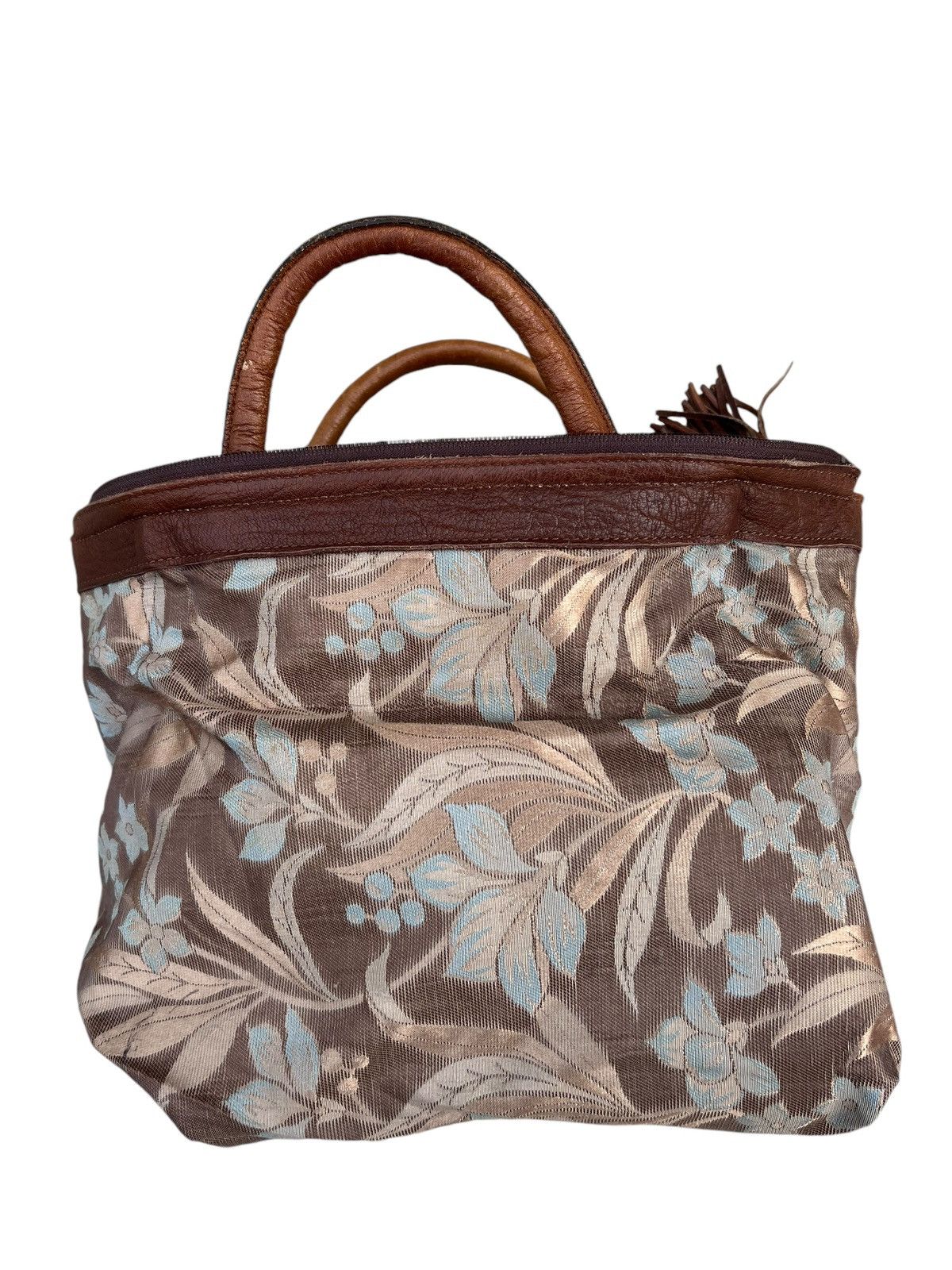 Leather Vintage Ibiza Japan Patina Python Snake Leather Doctor Bag Size ONE SIZE - 25 Thumbnail
