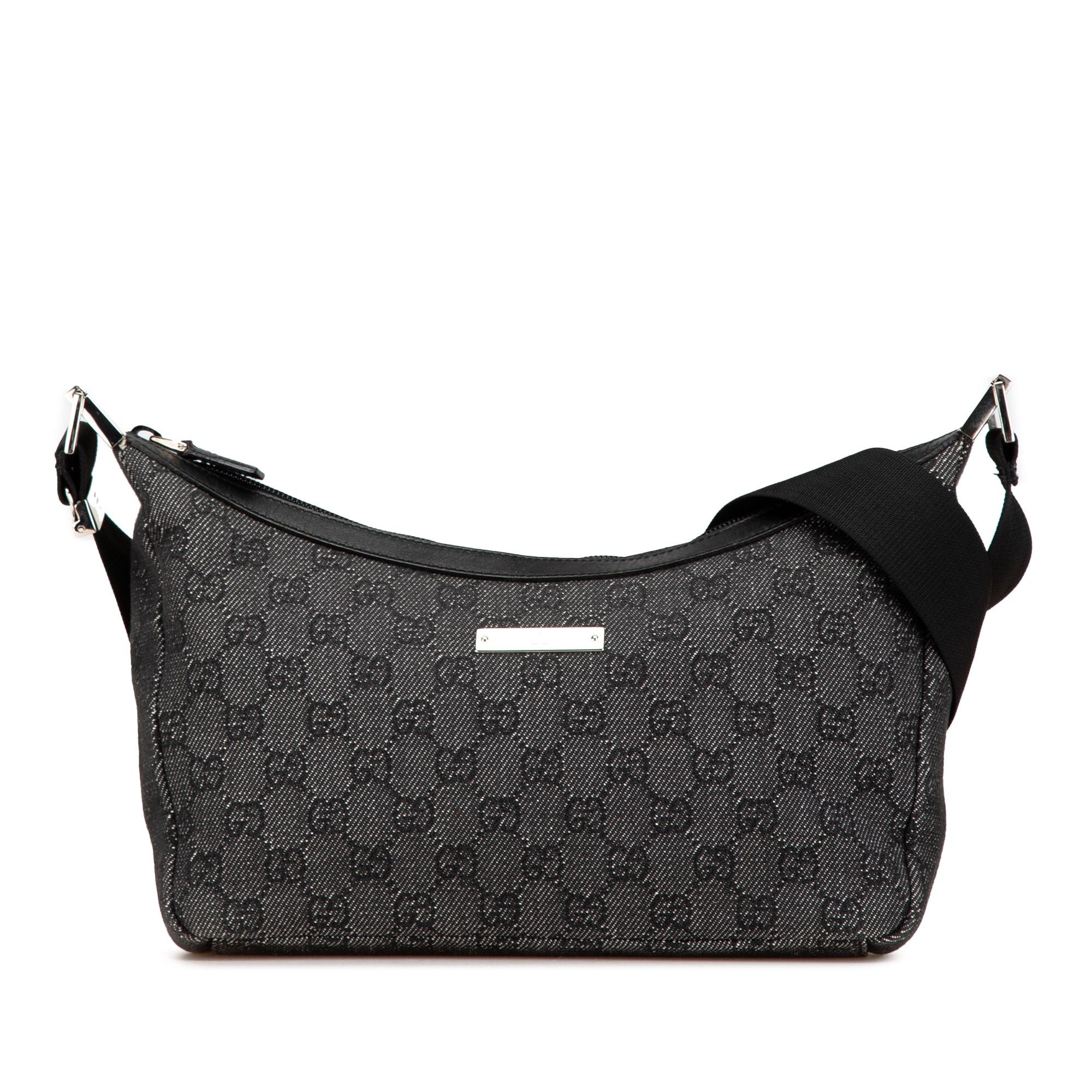 Gucci Gucci GG Canvas Crossbody Gray Size ONE SIZE - 1 Thumbnail